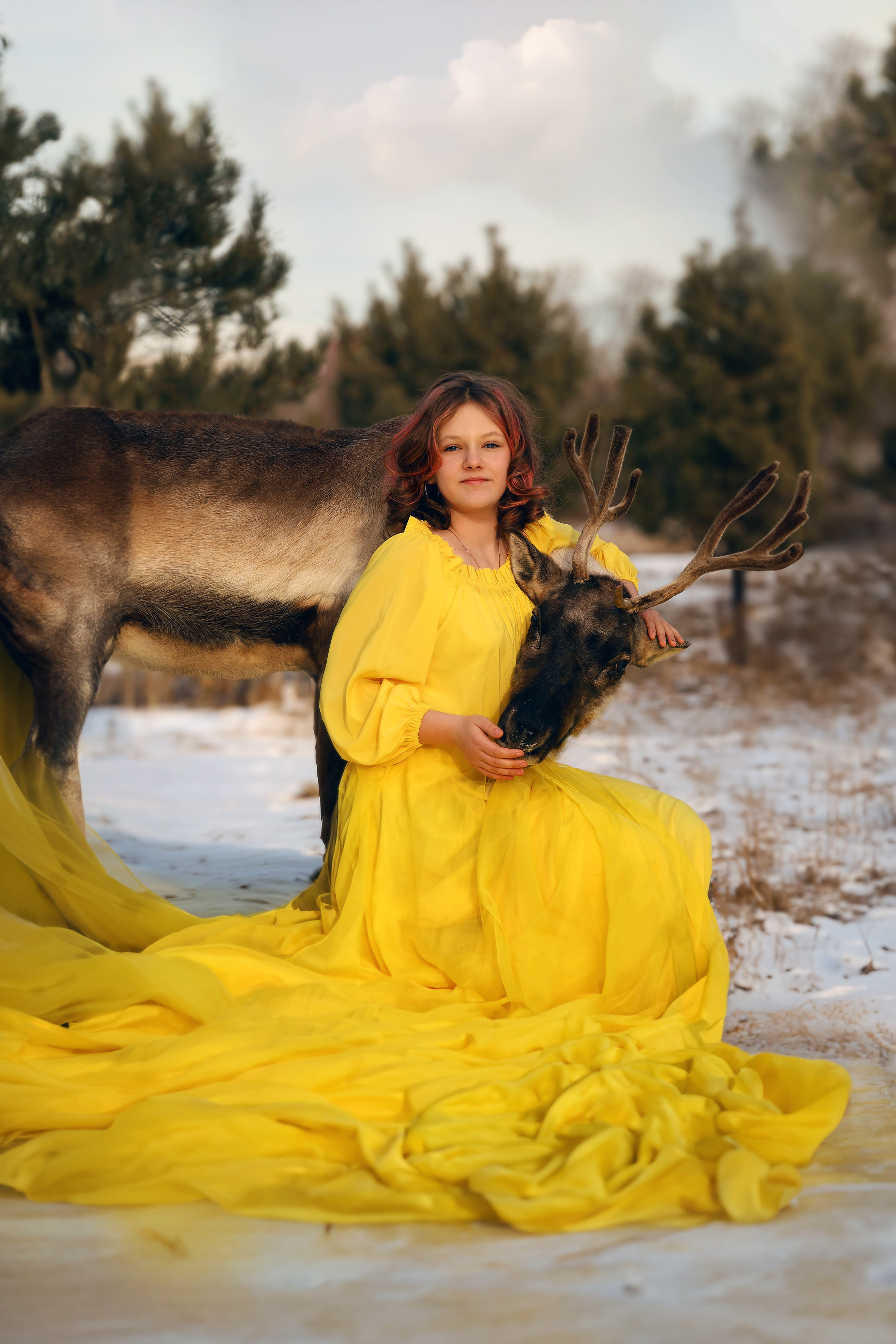 Олениха Нося 2024. Конный фотограф в Красноярске — Любовь Похабова