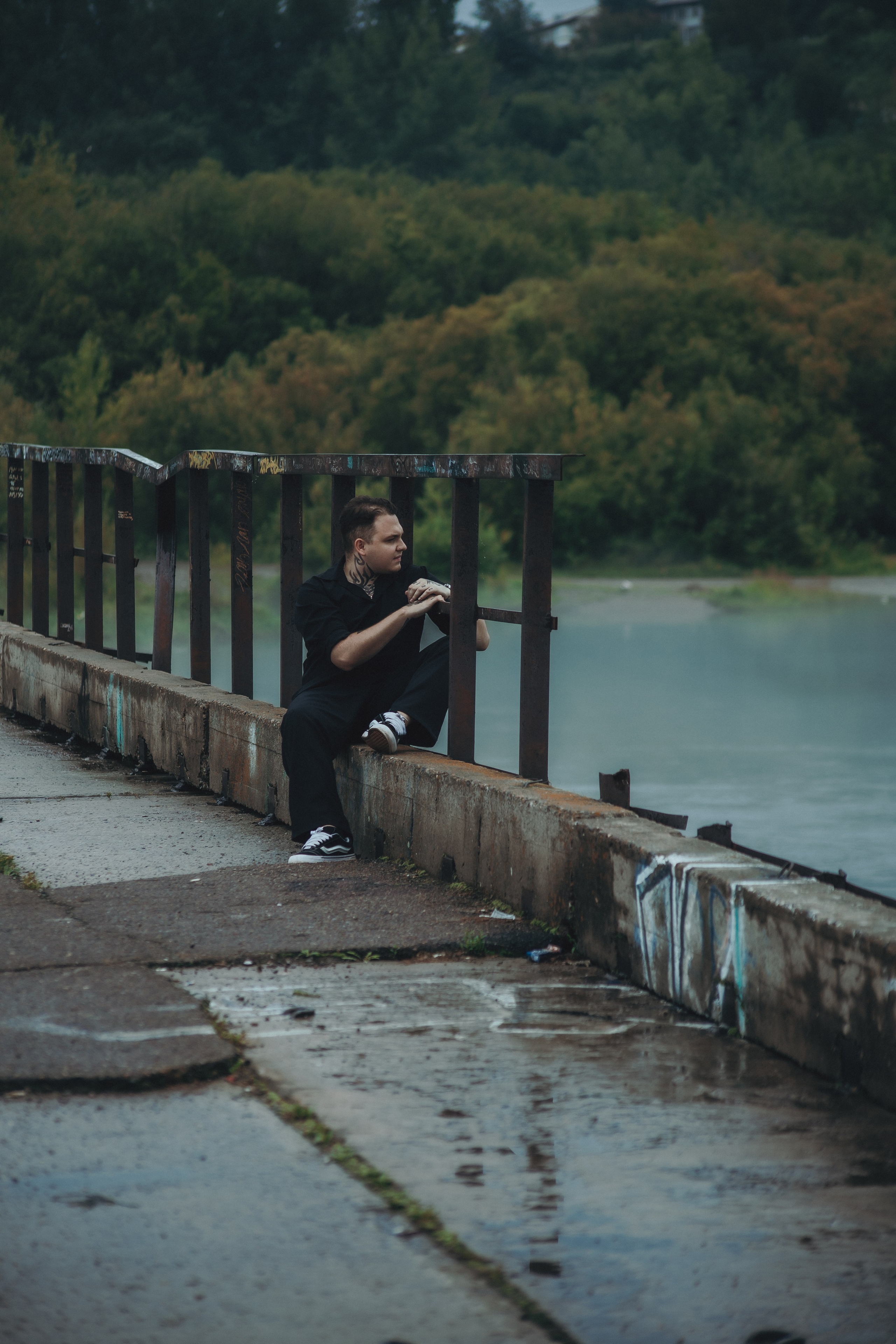 Никита. Заброшенный мост. Фотограф Регина Крикунова г. Красноярск