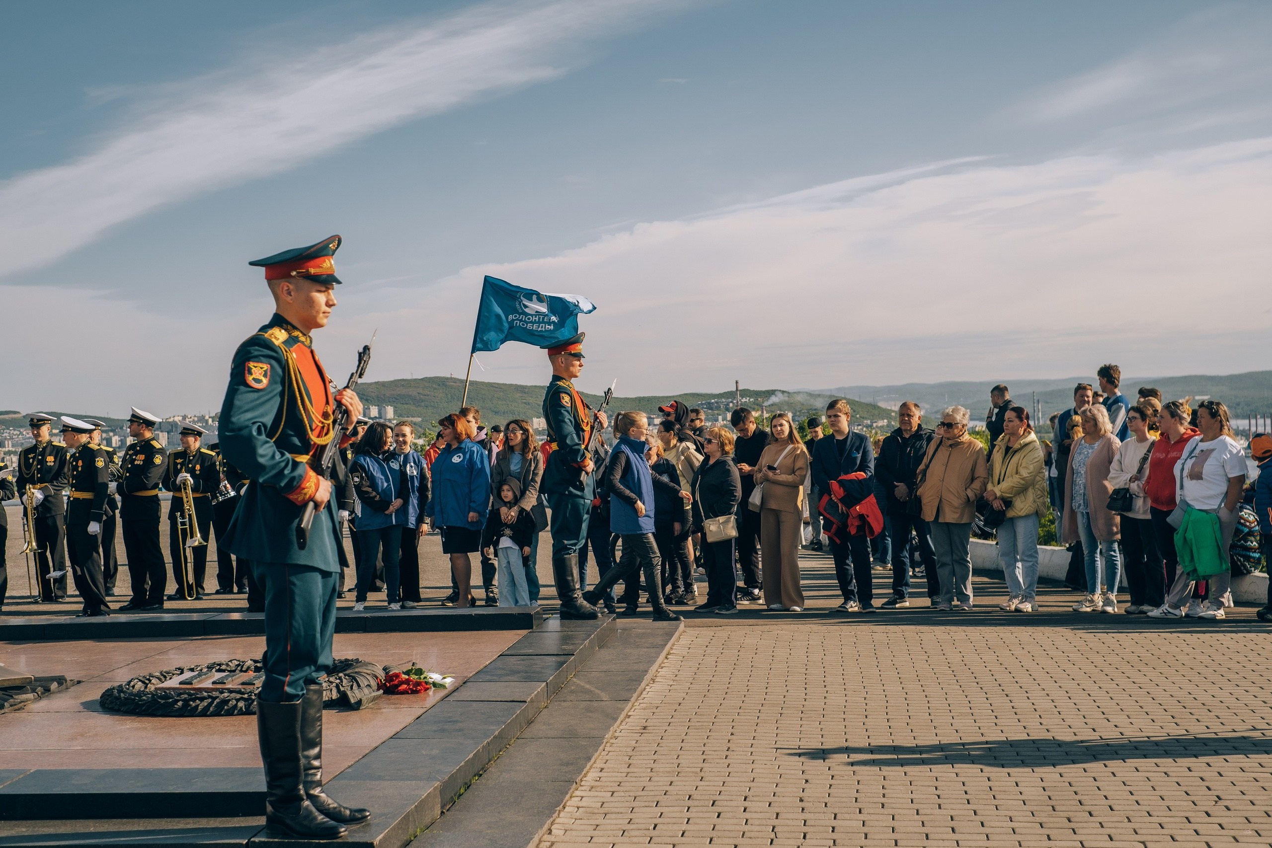 Репортаж церемонии «Путь Победы». Фотограф в Мурманске Полина Аленовская