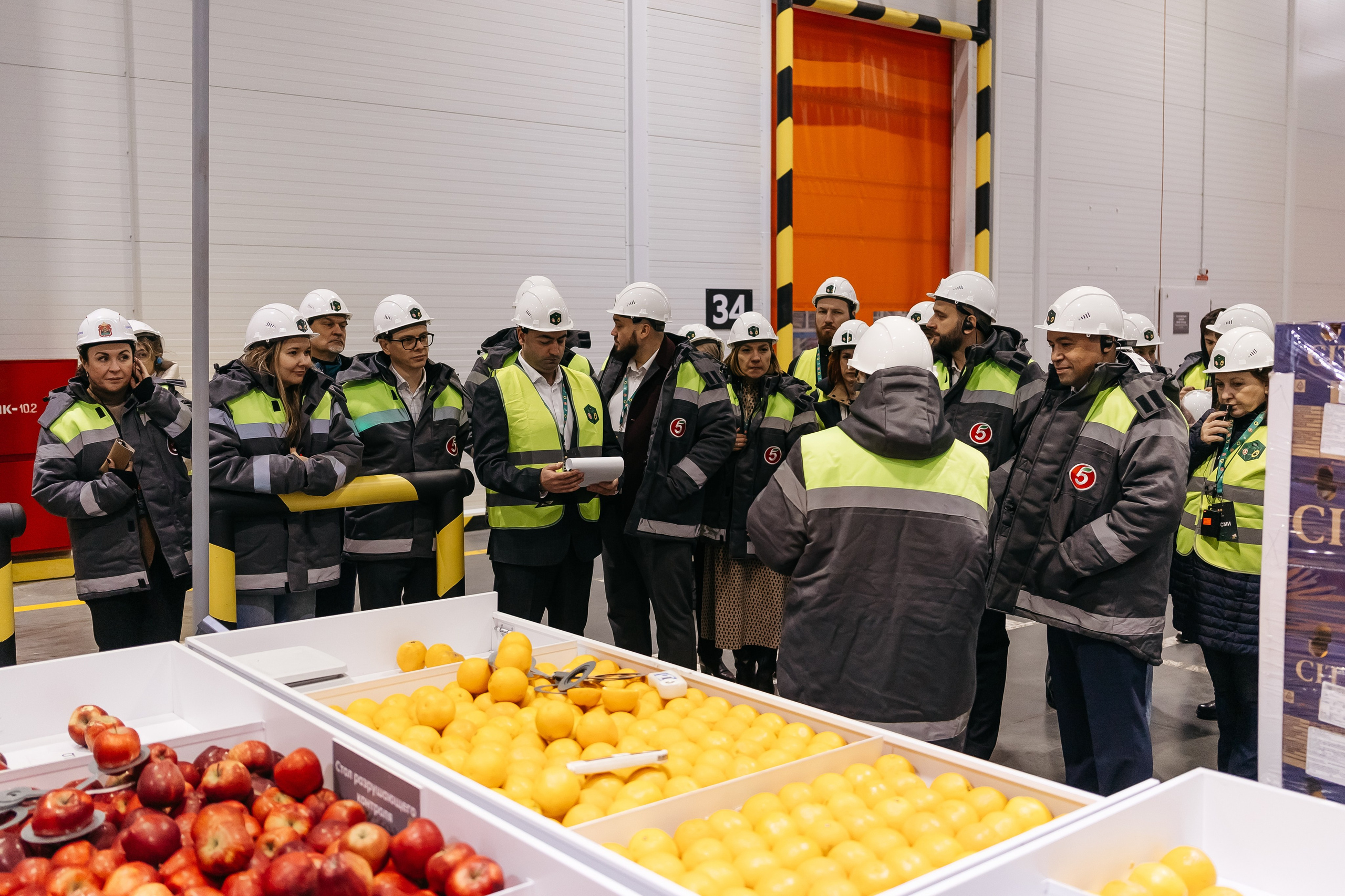 Открытие распределительного центра «Пятёрочки» и «Чижик» в городе Кемерово. Фотограф Кемерово | Сергей