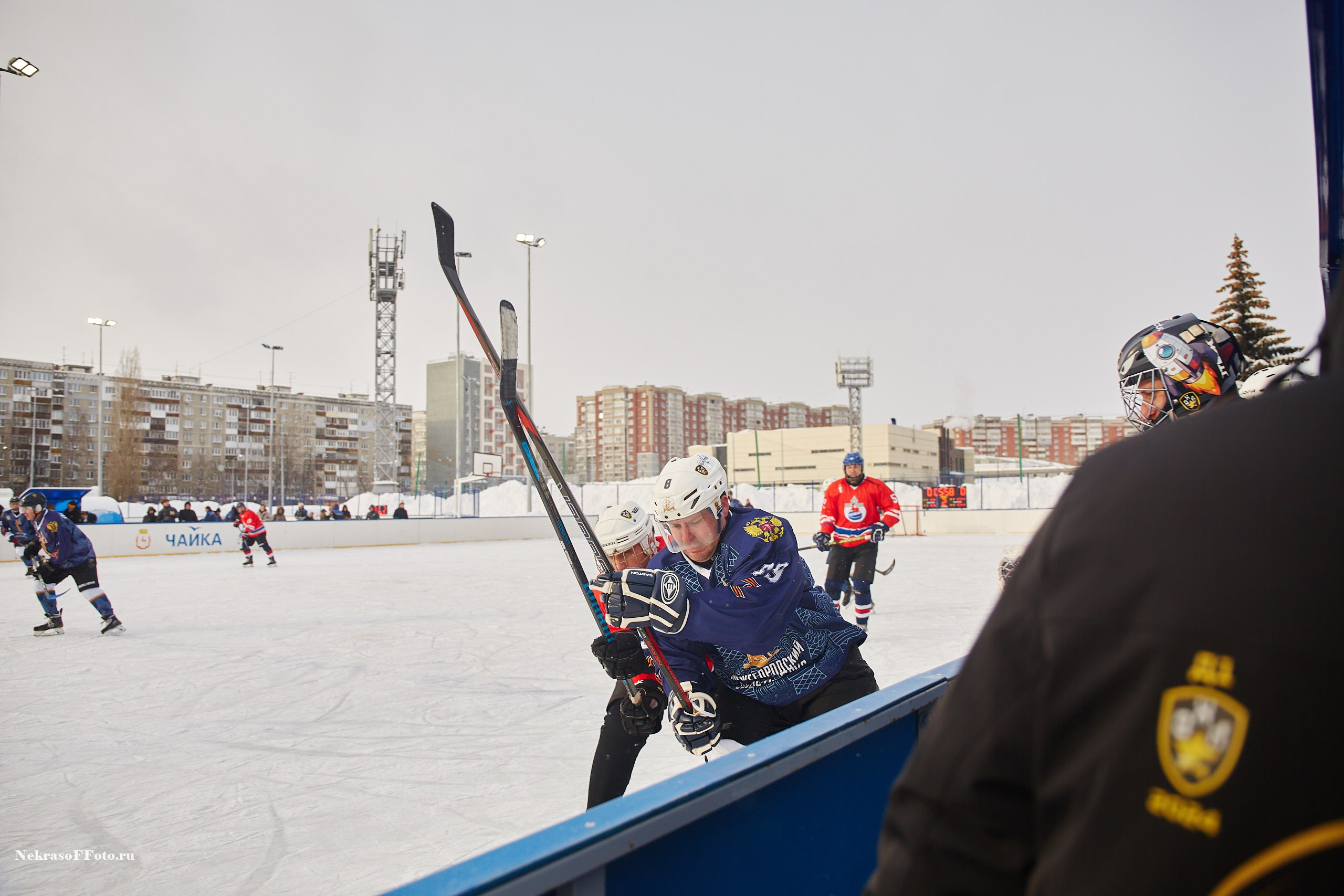 Турнир по хоккею «Русская классика» в рамках Офицерской хоккейной лиги. Спортивный фотограф Некрасов Денис