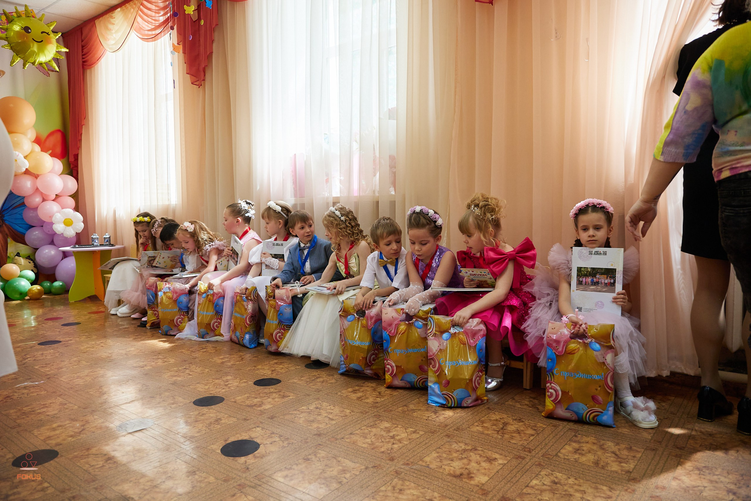 Выпускной детский сад. Спортивный фотограф Некрасов Денис