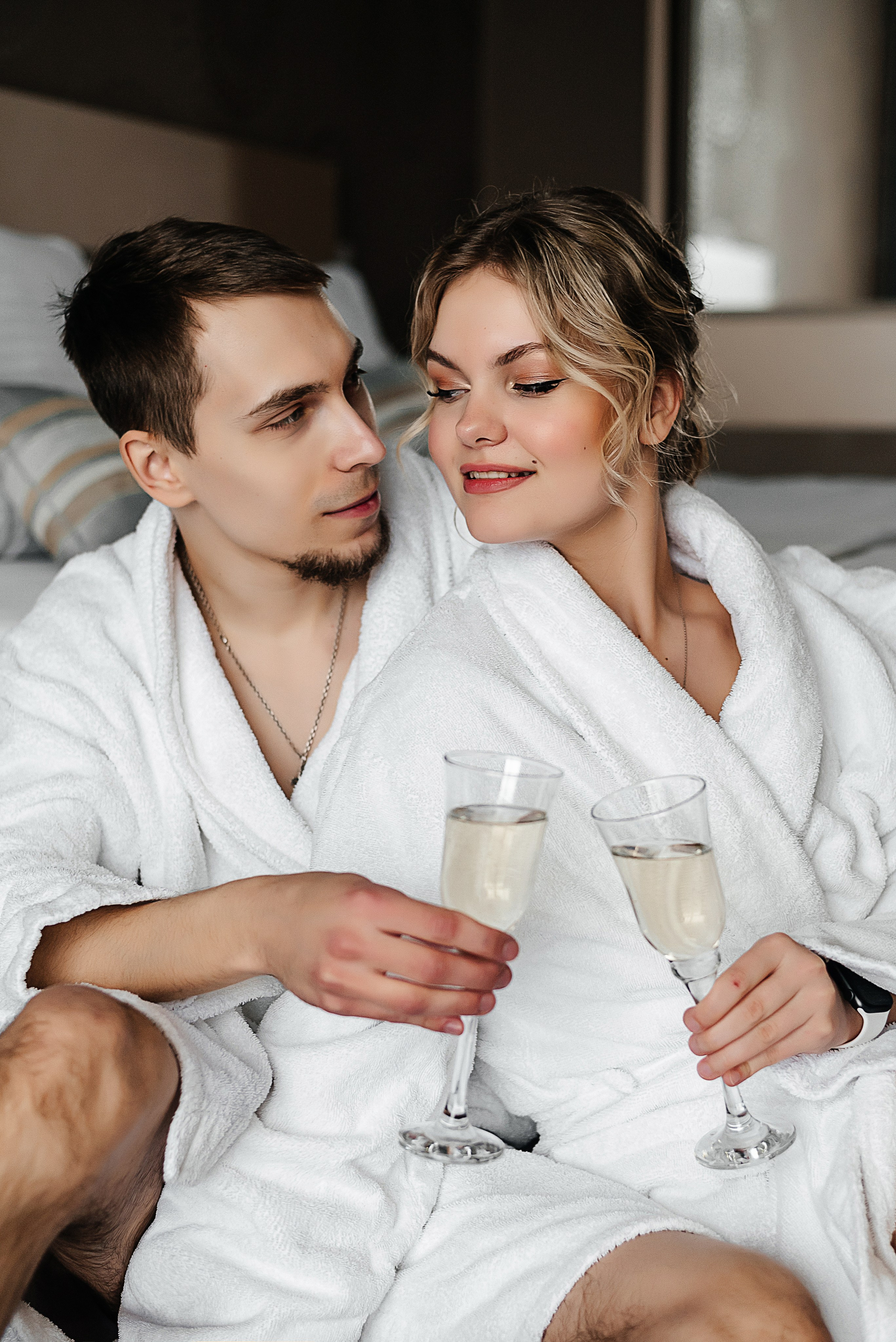 Фото в отеле пары