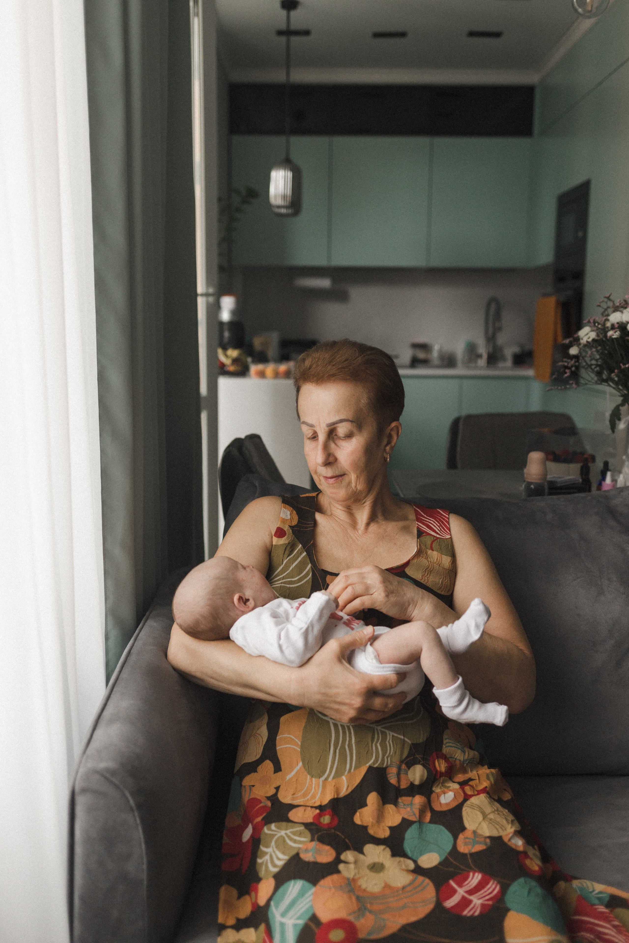 Самый первый месяц жизни. Семейный фотограф в Москве