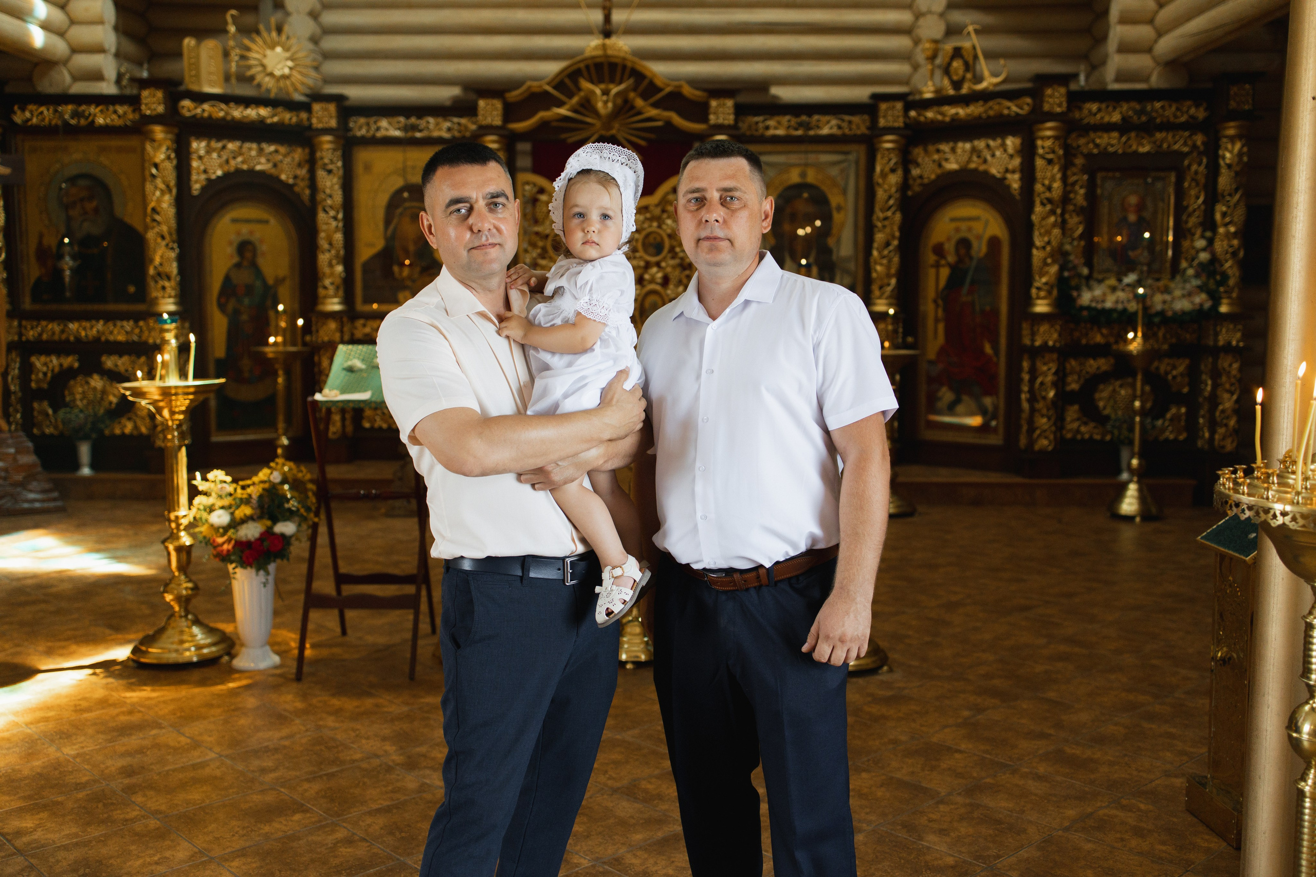 Крещение Дарьи в Храме Сергия Радонежского. Свадебный и семейный фотограф Ольга Разрядова