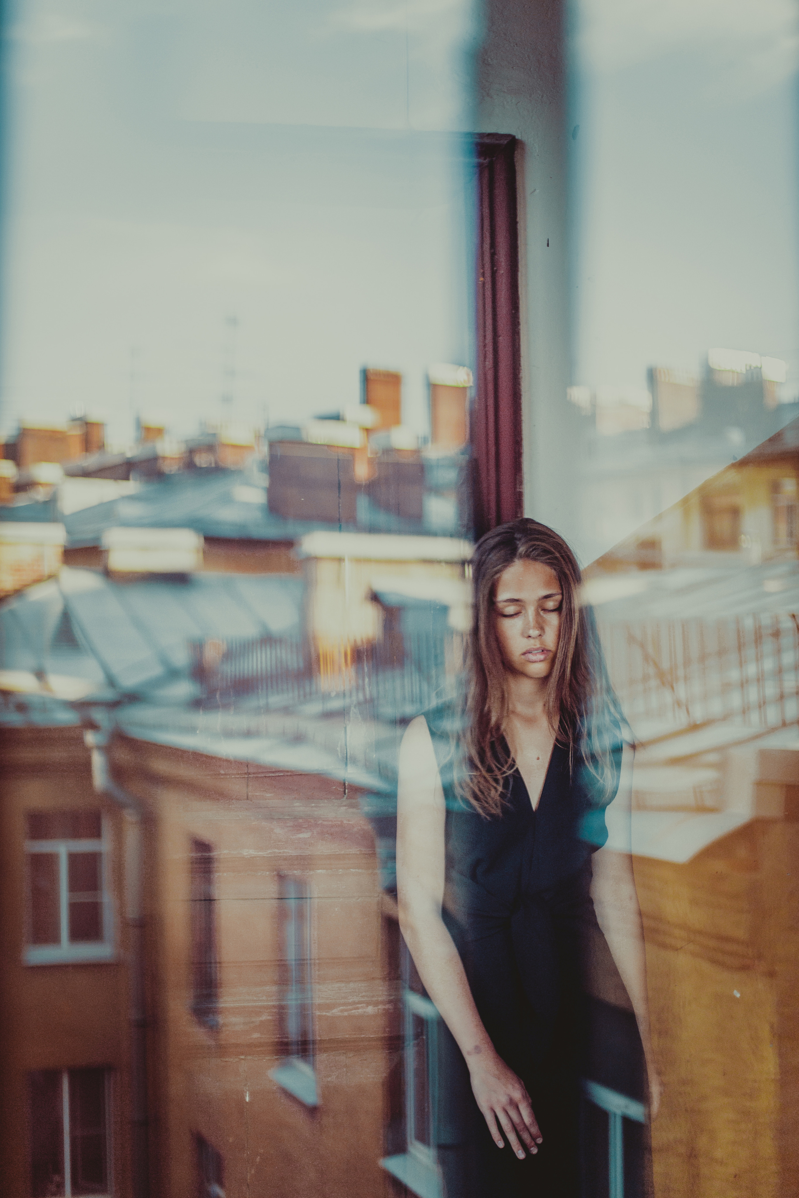 Фотосессия юной девы в дворах Коломны. Детский, свадебный и семейный фотограф Юлия Курбатова, Санкт-Петербург