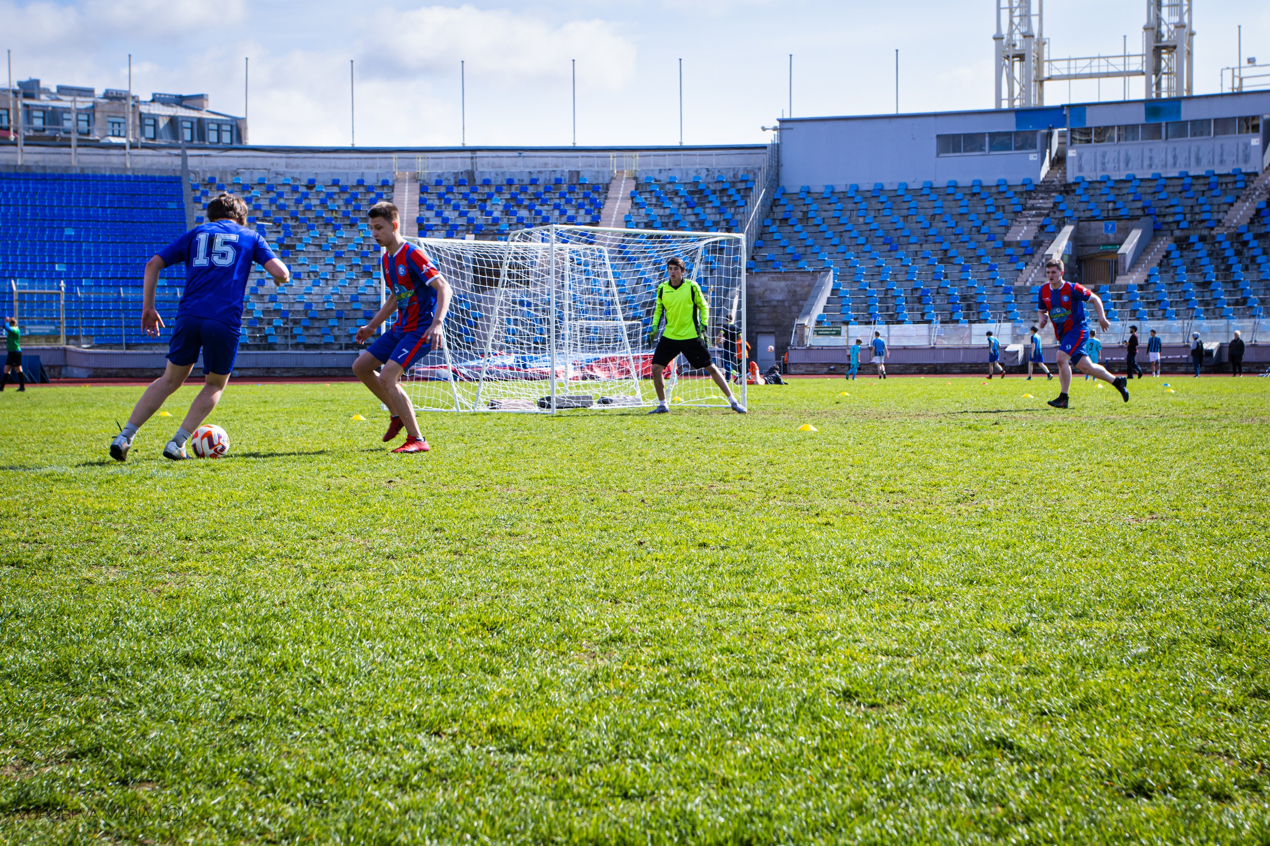 XI Ежегодный турнир по футболу «Юный Зенитовец». Фотограф ювелирных украшений в Санкт-Петербурге Воробьева Мария