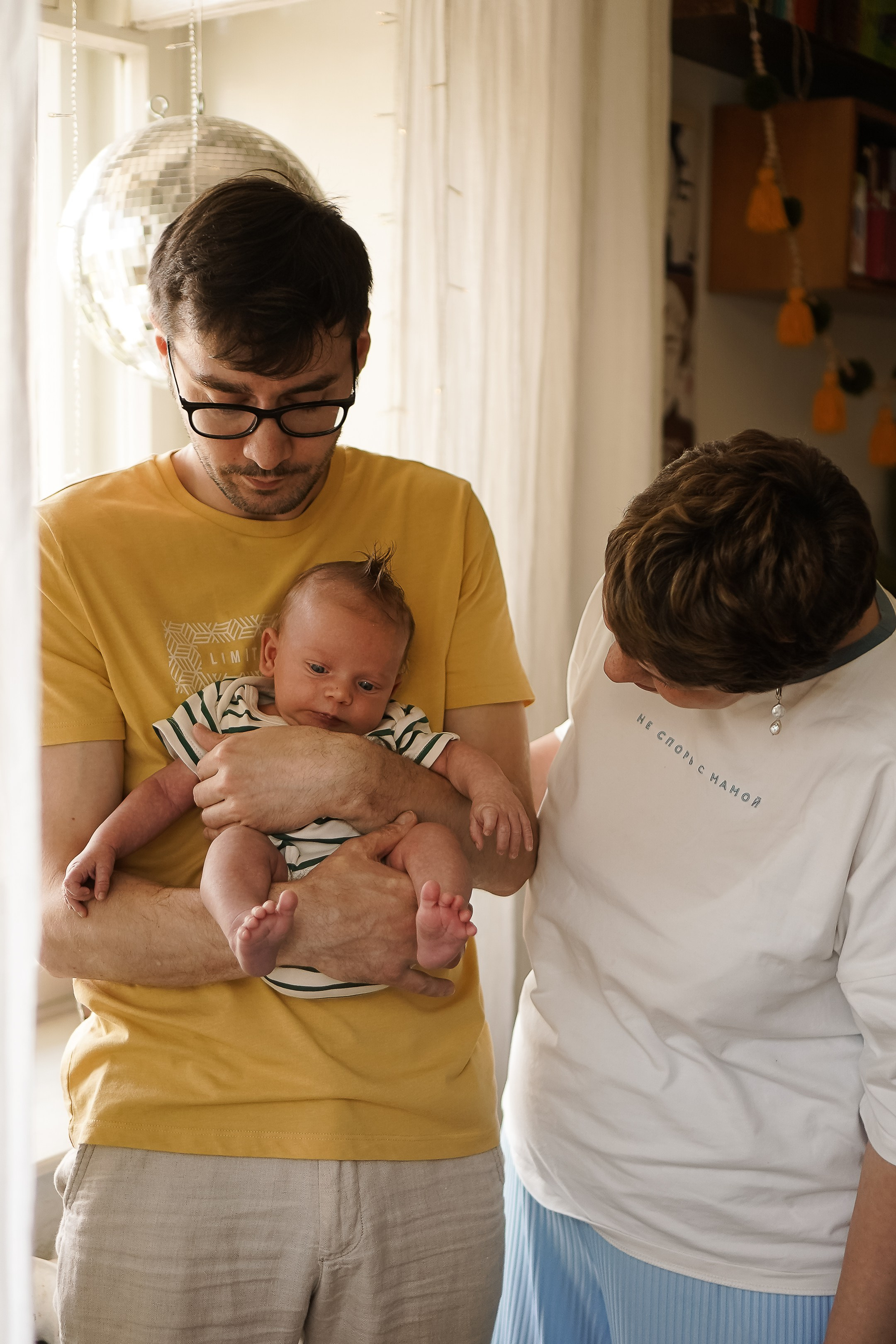 Федя, новенький на планете. Семейный фотограф в Москве Коровушкина Наталья. Съемка контента