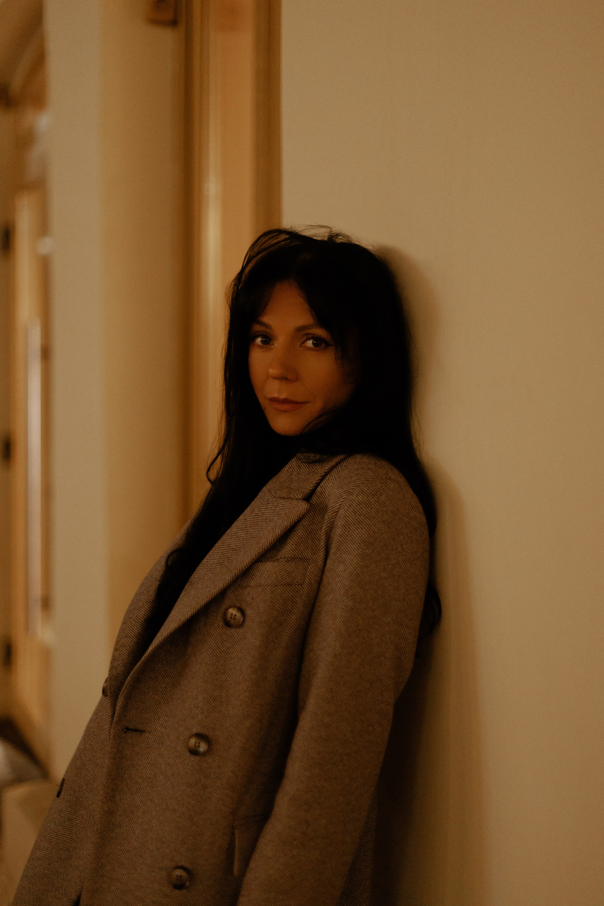 Светлана. Прогулка по ночному городу. Фотограф Мария Щеголькова. Чувственный женский портрет