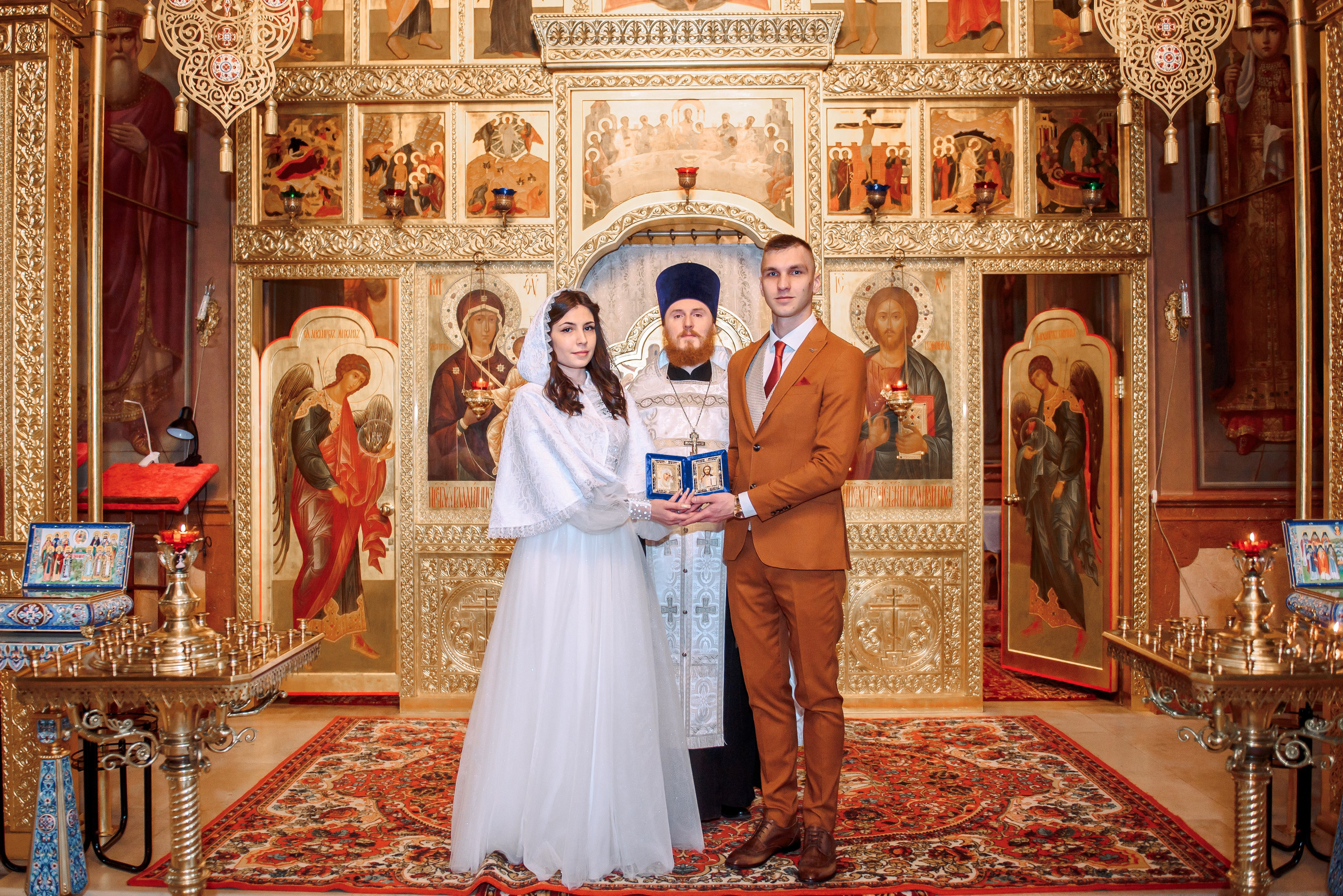 Венчание в Храме Бориса и Глеба в Дегунино. Свадебный и семейный фотограф в Москве Юлия Винник