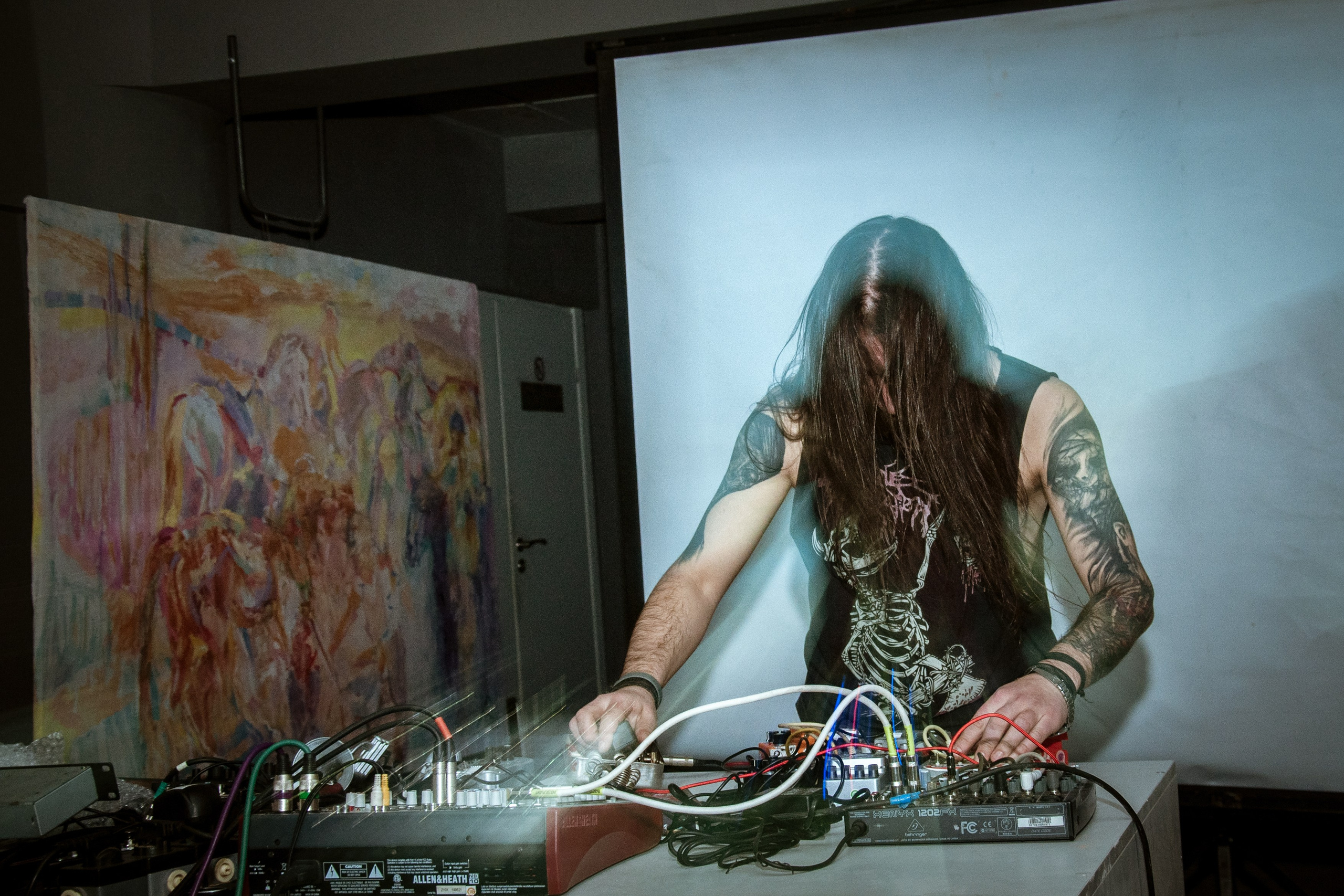 Noise vs Гламур, harsh noise, industrial