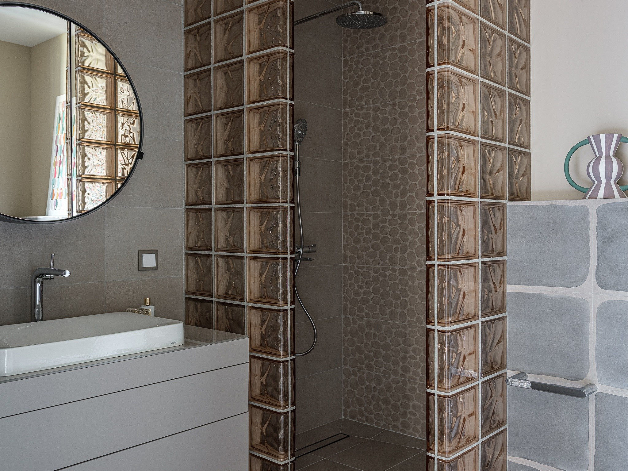 Квартира: дизайн Екатерина Митрошина, Анна Оробинская и Наталья Боник, съемка для Трио-интерьер. Фотограф Василий Буланов