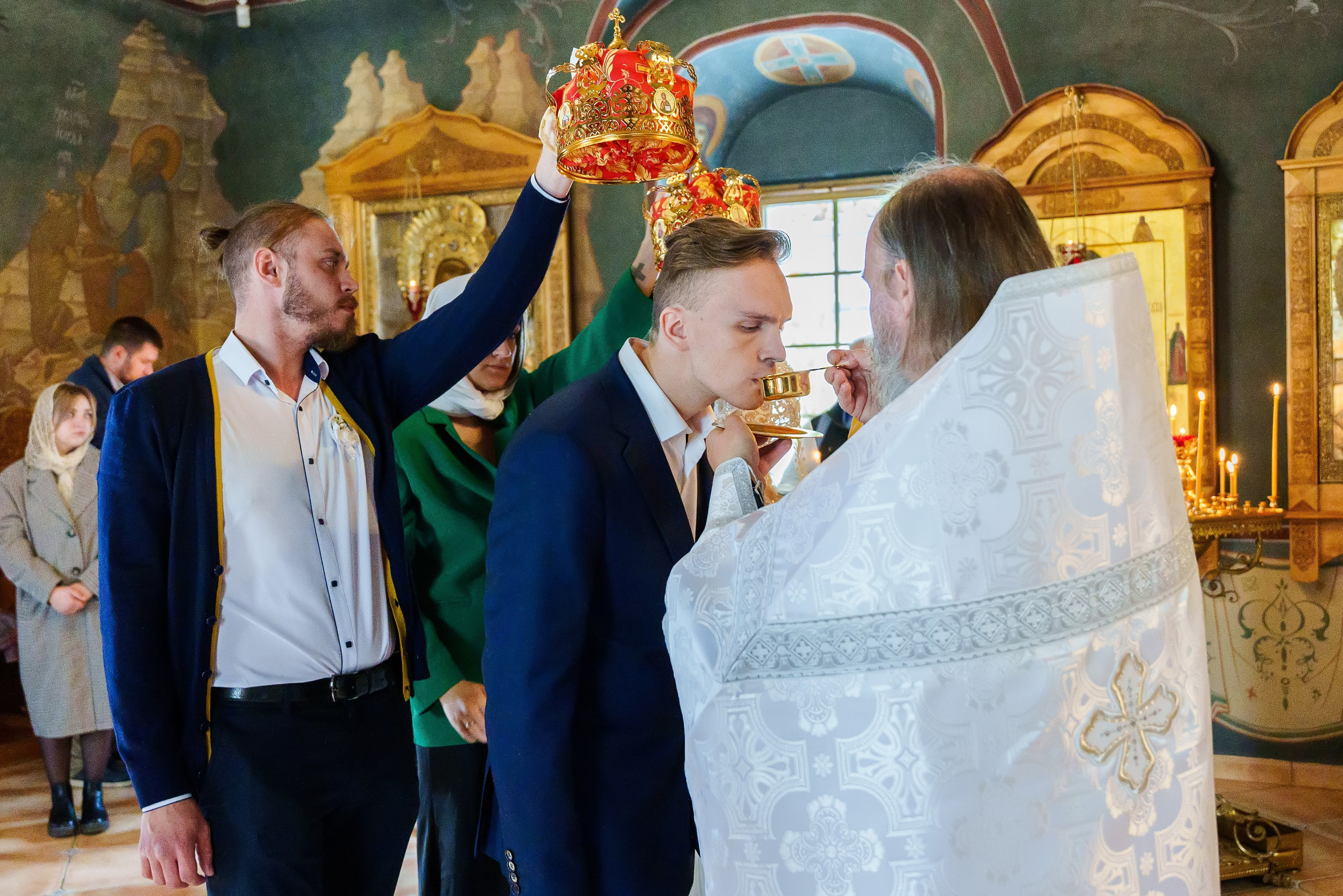 Венчание. Фотограф Юлия Попова