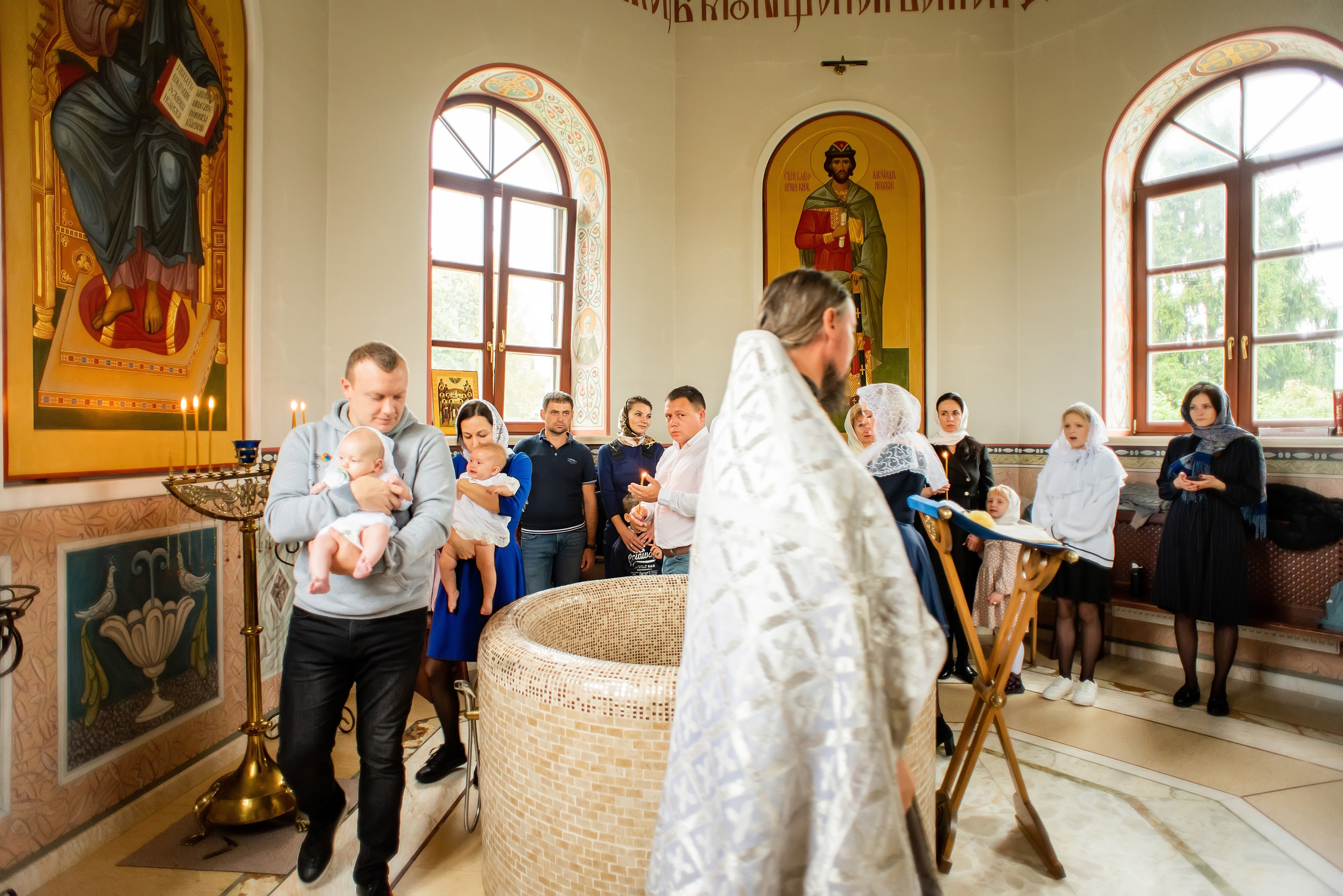 Крещение Владислава. Фотограф Юлия Попова