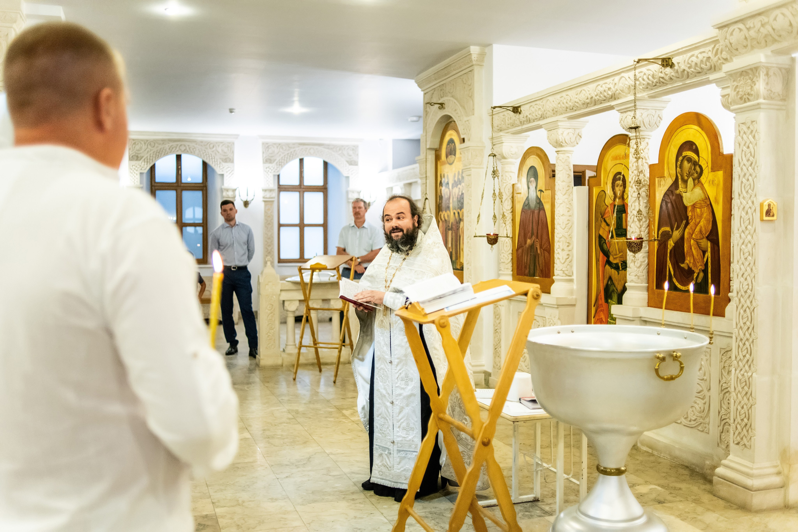 Крещении Ксении. Фотограф Юлия Попова