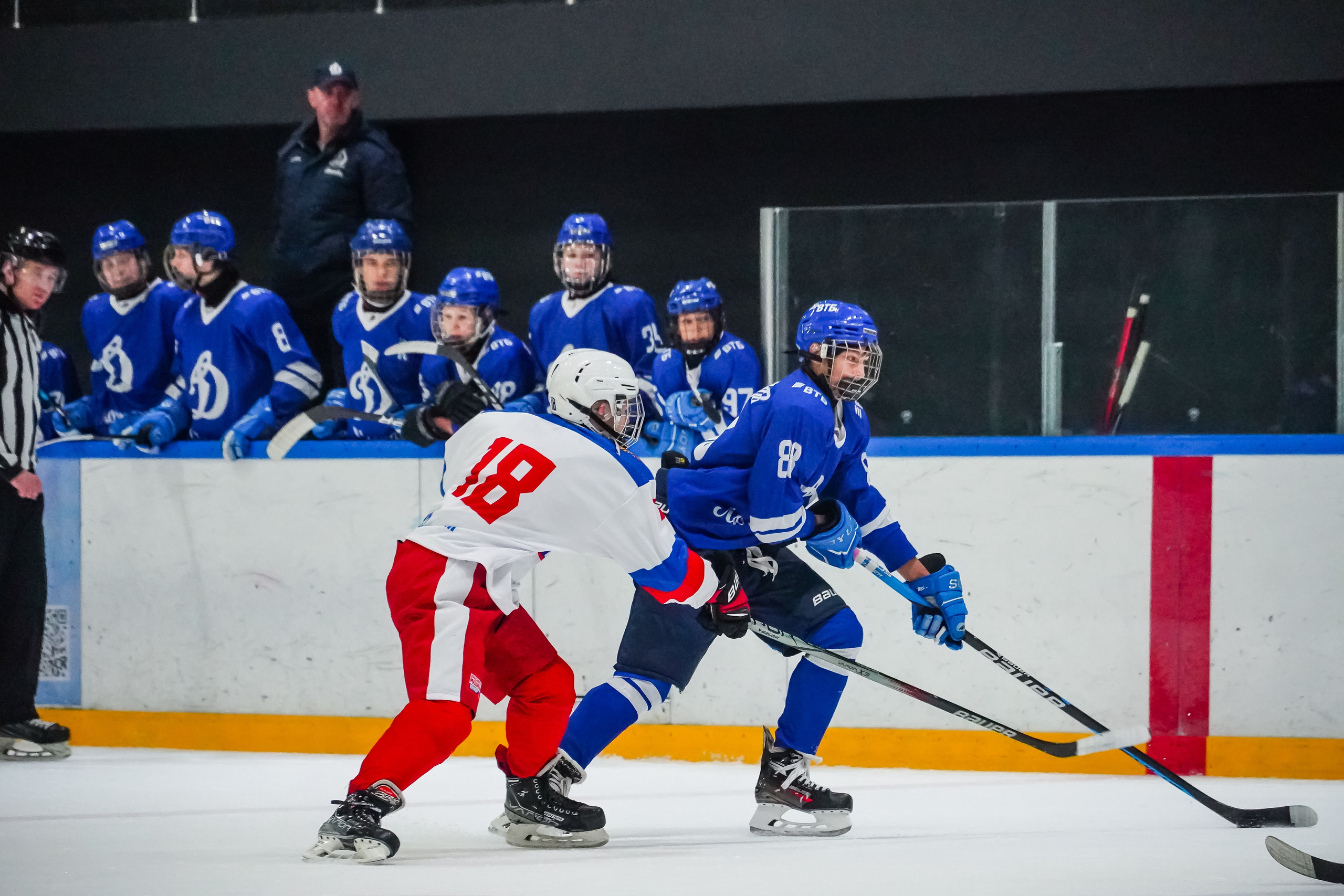 Красная Машина Юниор — Динамо. Спортивный фотограф | Москва