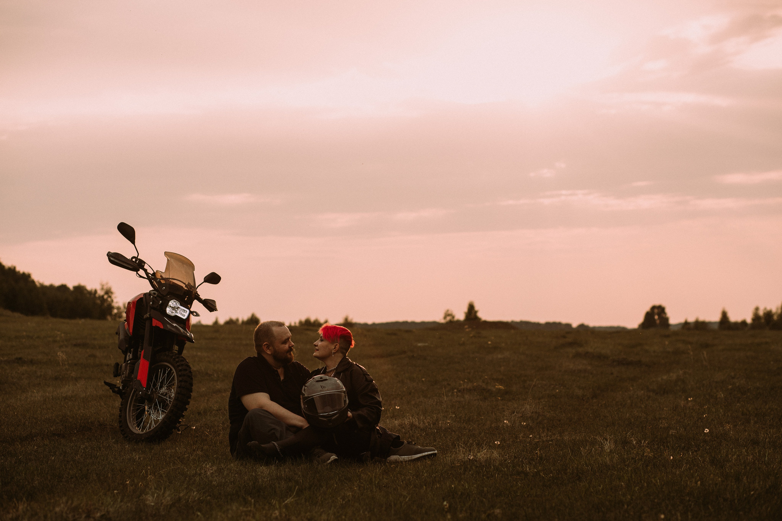 «Love on a bike». Свадебный фотограф в Челябинске Оксана Мишакова