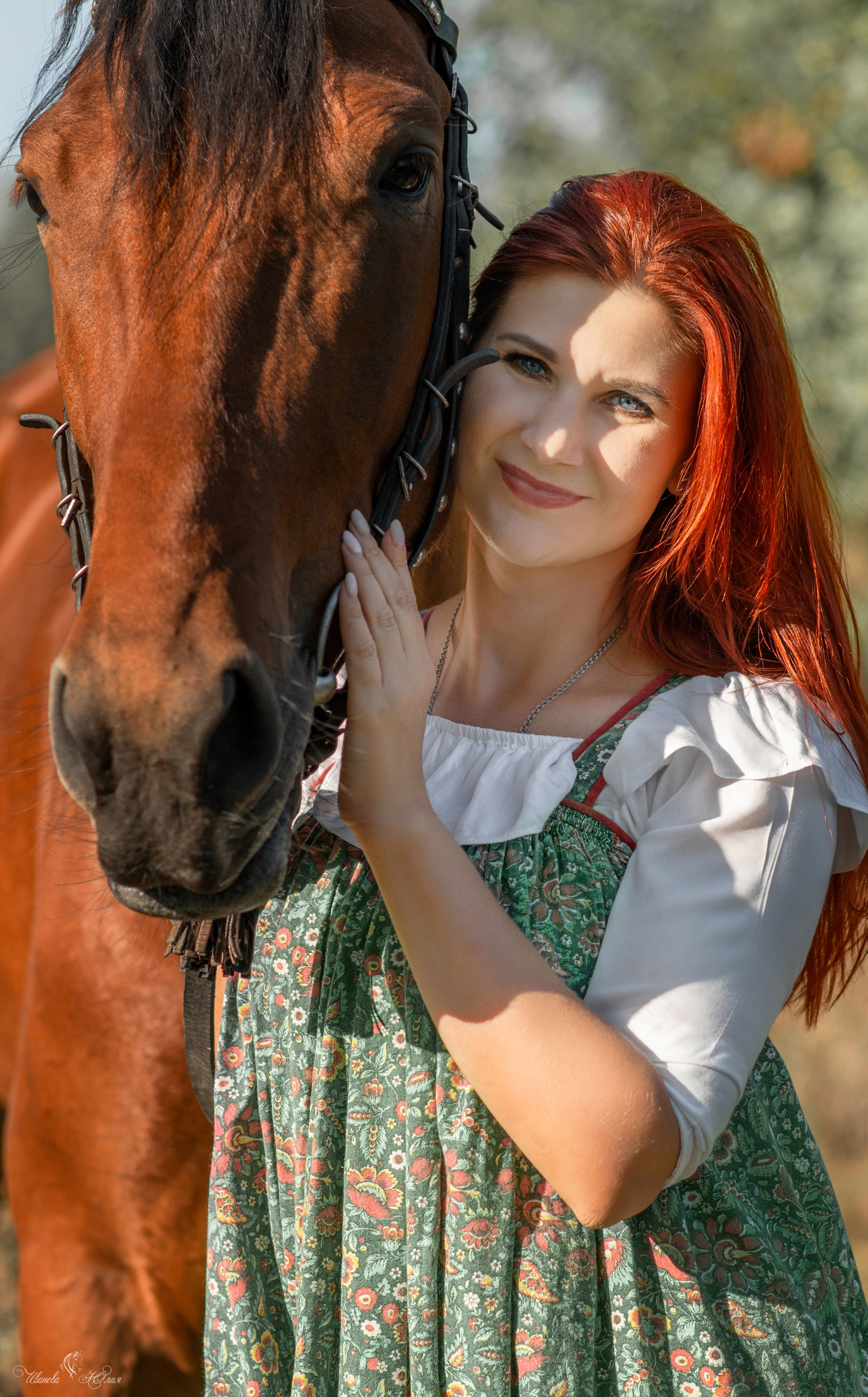 Мария и Ася. Конный фотограф в Саратове Юлия Иванова