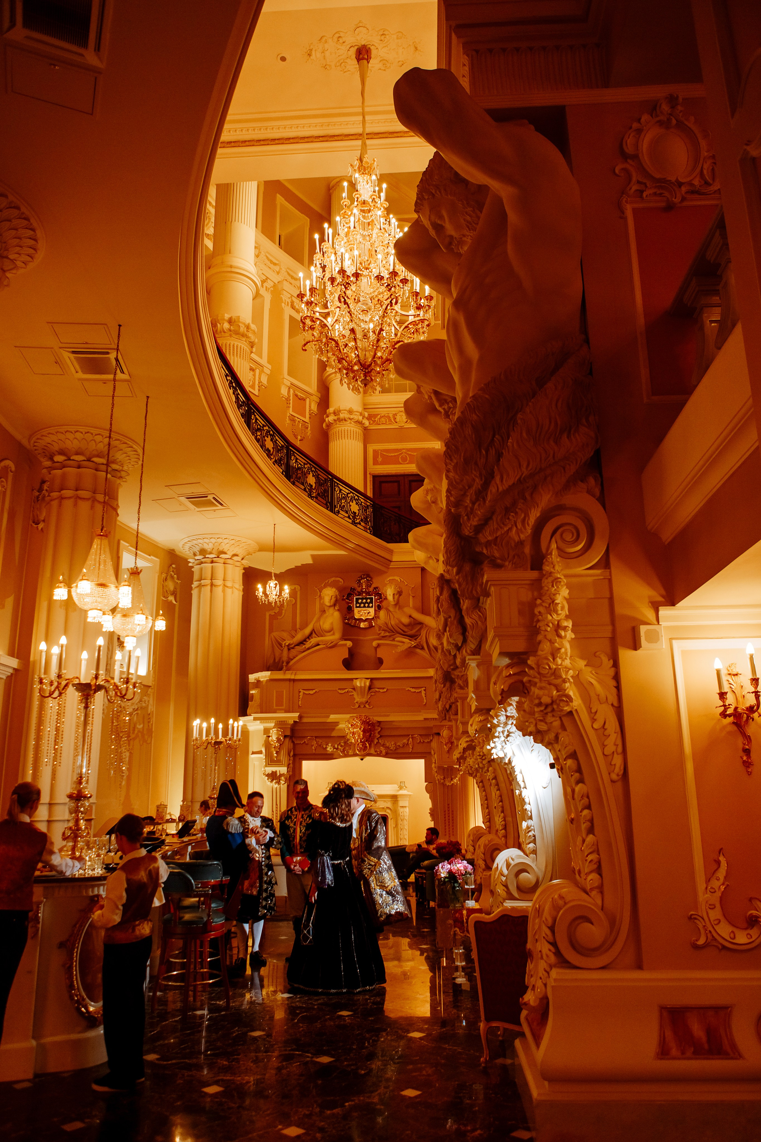 День рождения Сергея (костюмированный бал в отеле Талеон). Свадебный фотограф в Санкт-Петербурге