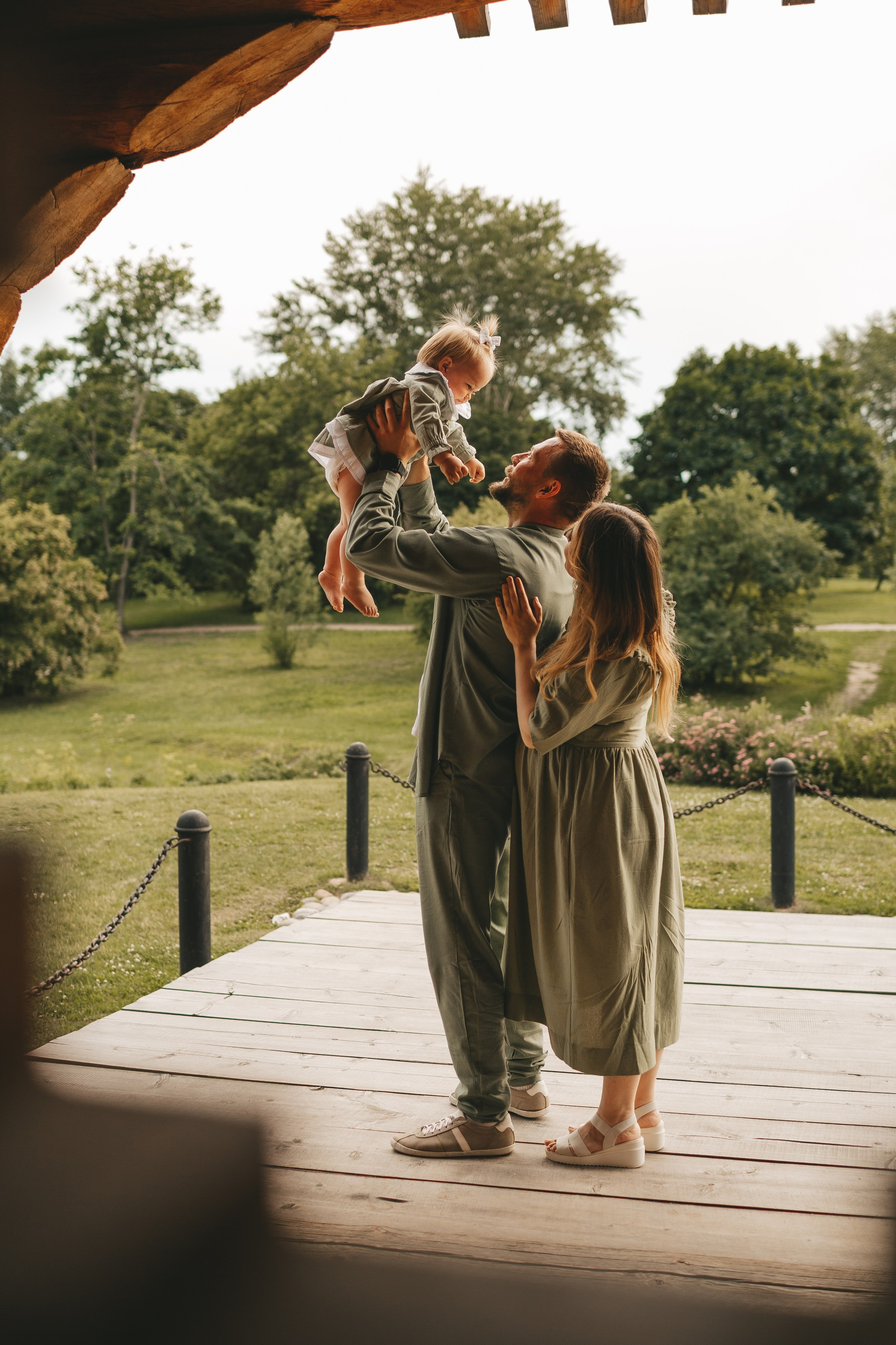 Ксения и семья в Коломенском. Семейный и детский фотограф и видеограф в Москве, Дрокина Наталья
