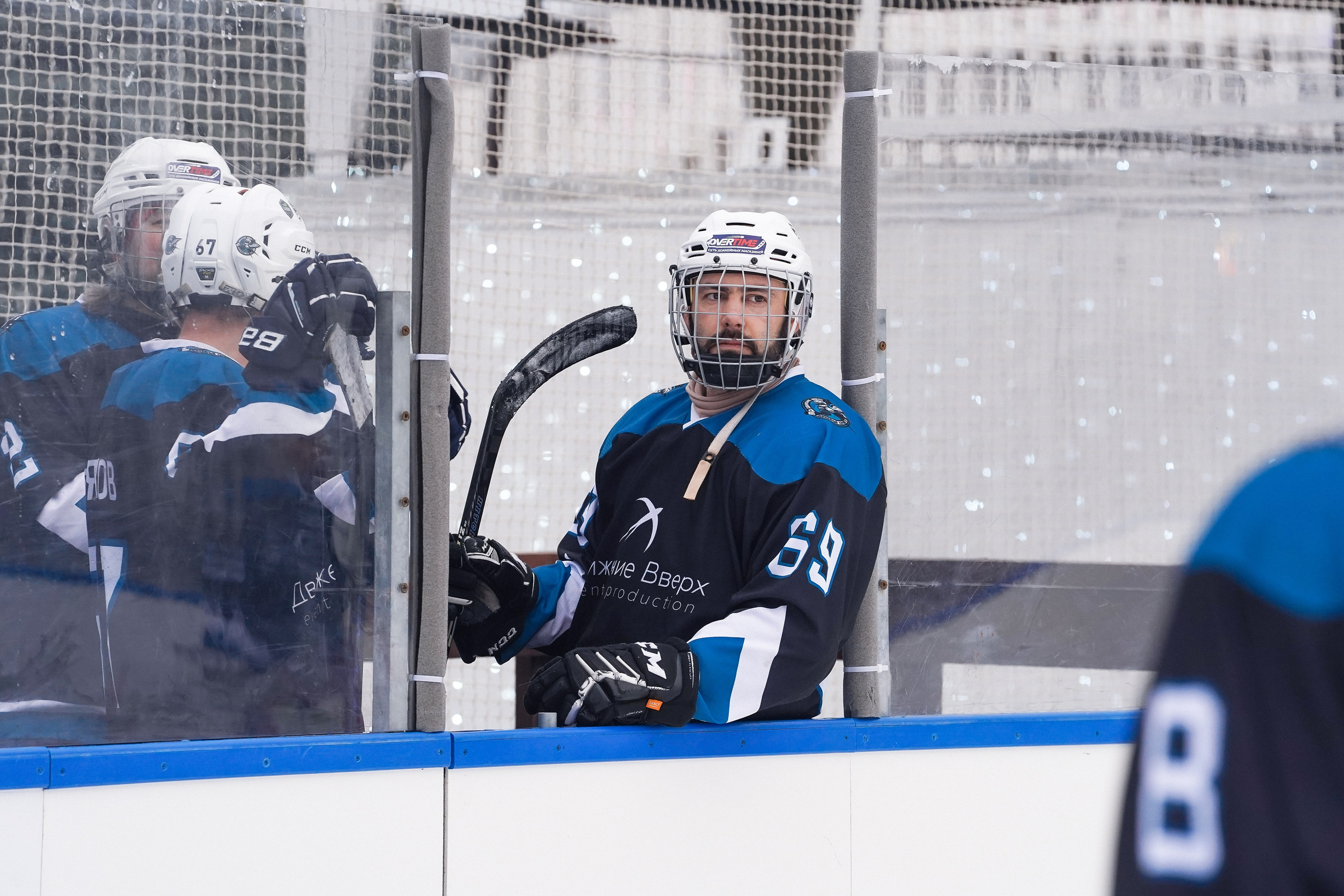 Хоккейный матч на ВДНХ. Анна, фотограф Москва, Зеленоград