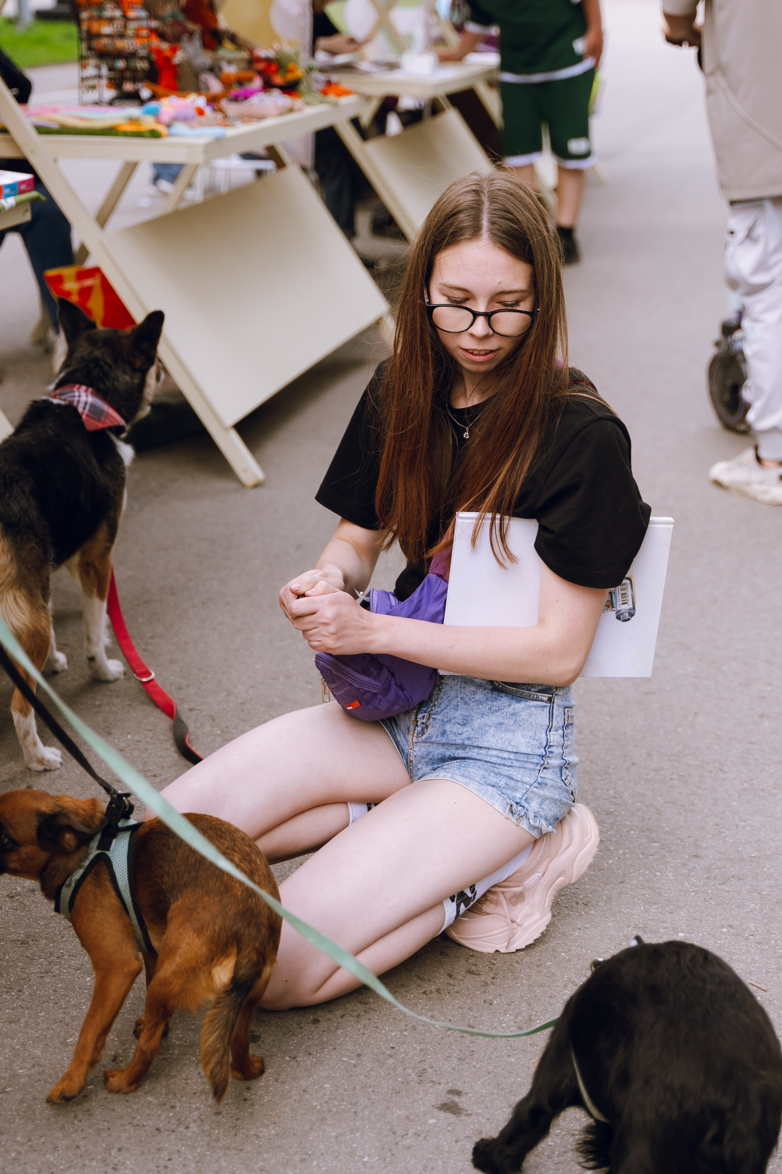 Площадка фестиваля «Мампус и его друзья» в Лесопарке 2025. Фотограф Надежда Погребняк | Рязань | Москва