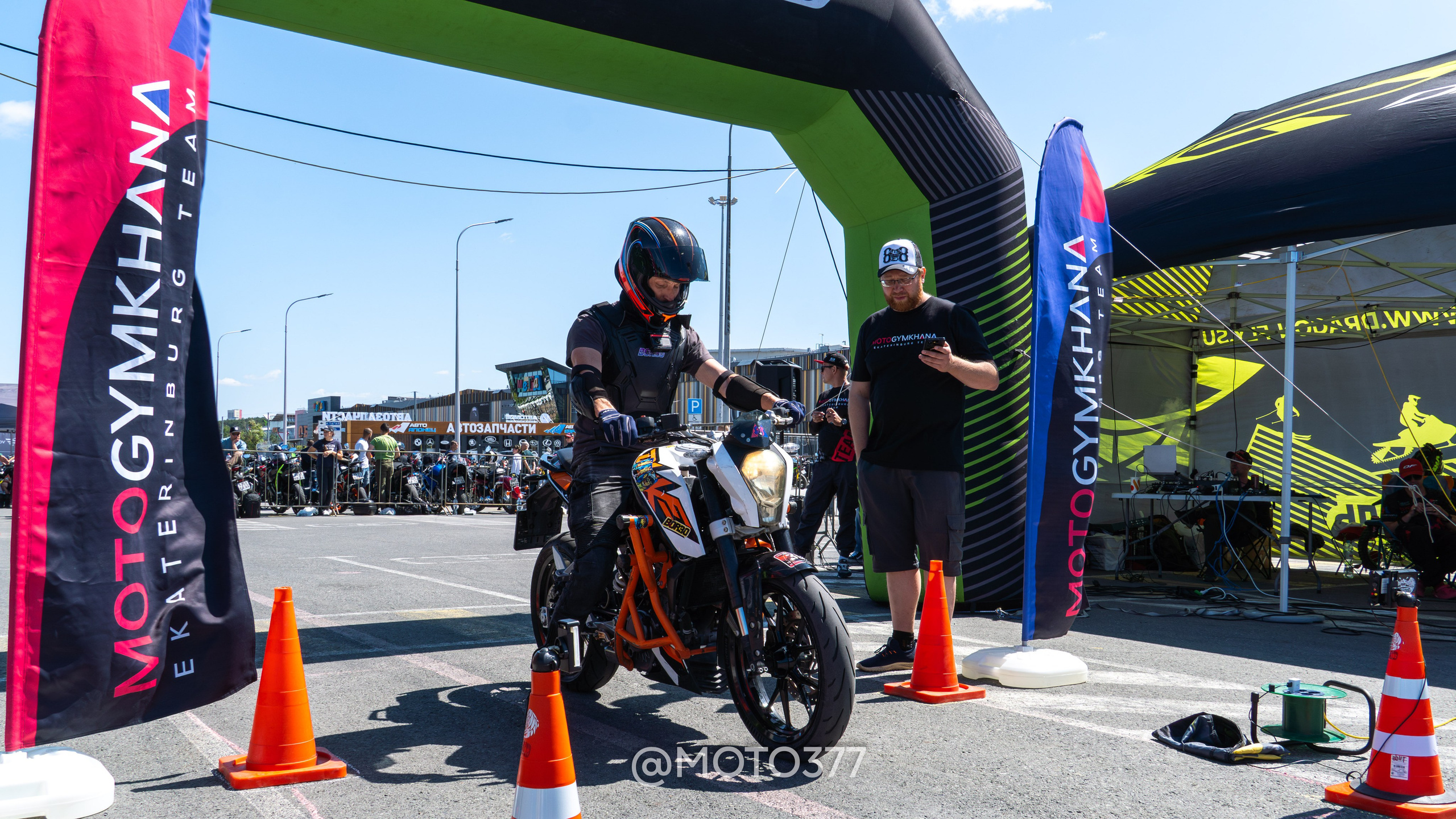 Motogymkhana CUP 1 Ekat 2025. Moto377
