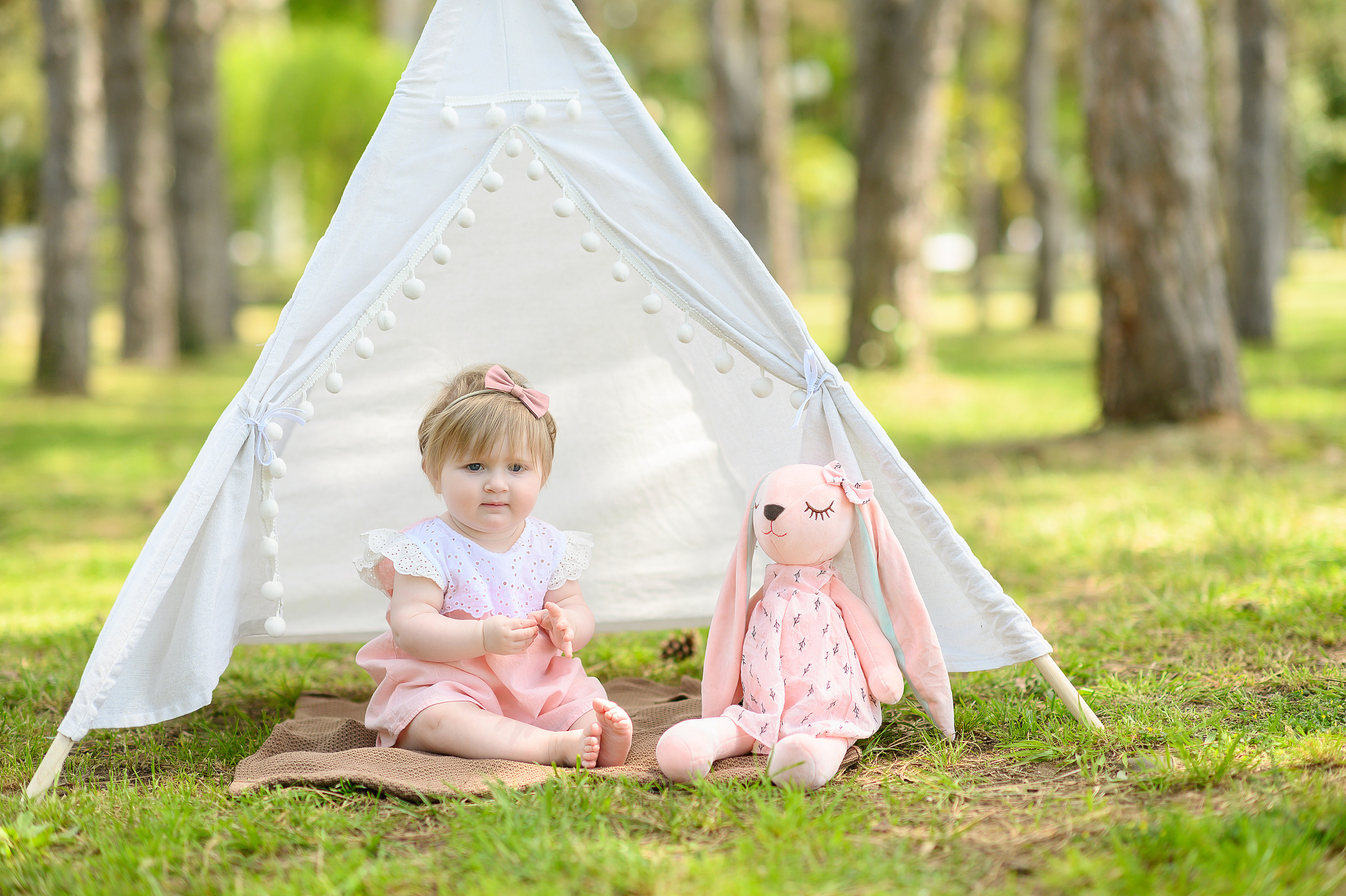 Инна 1 годик. Детский фотограф Абхазия