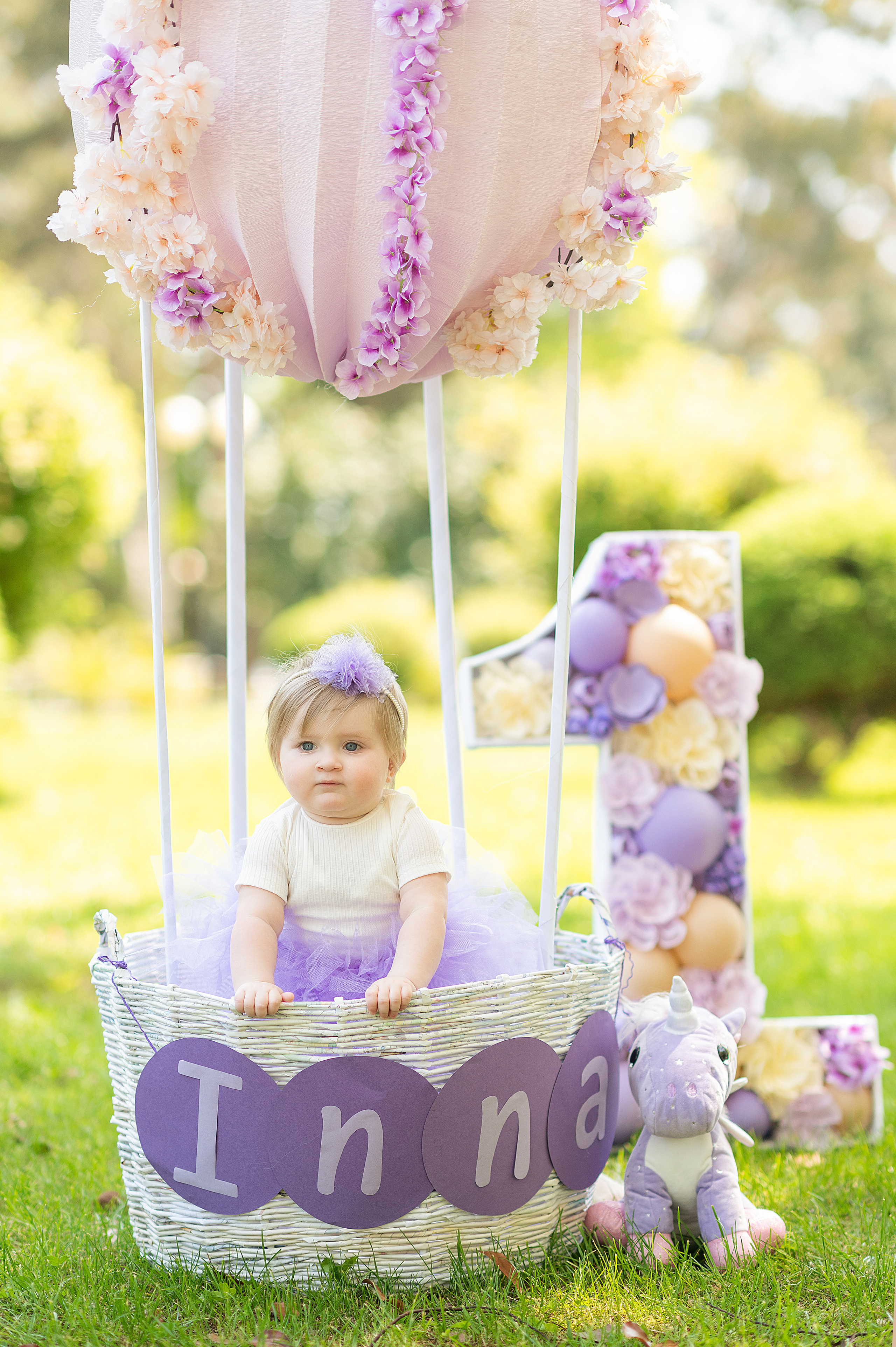 Инна 1 годик. Детский фотограф Абхазия