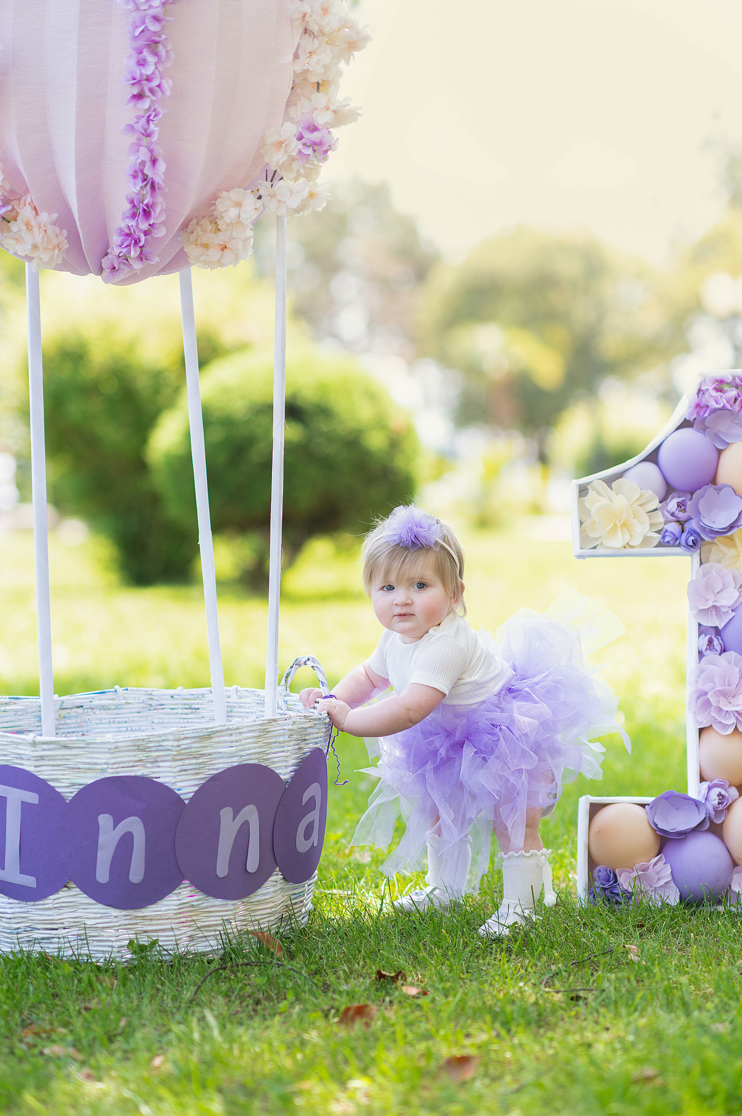 Инна 1 годик. Детский фотограф Абхазия