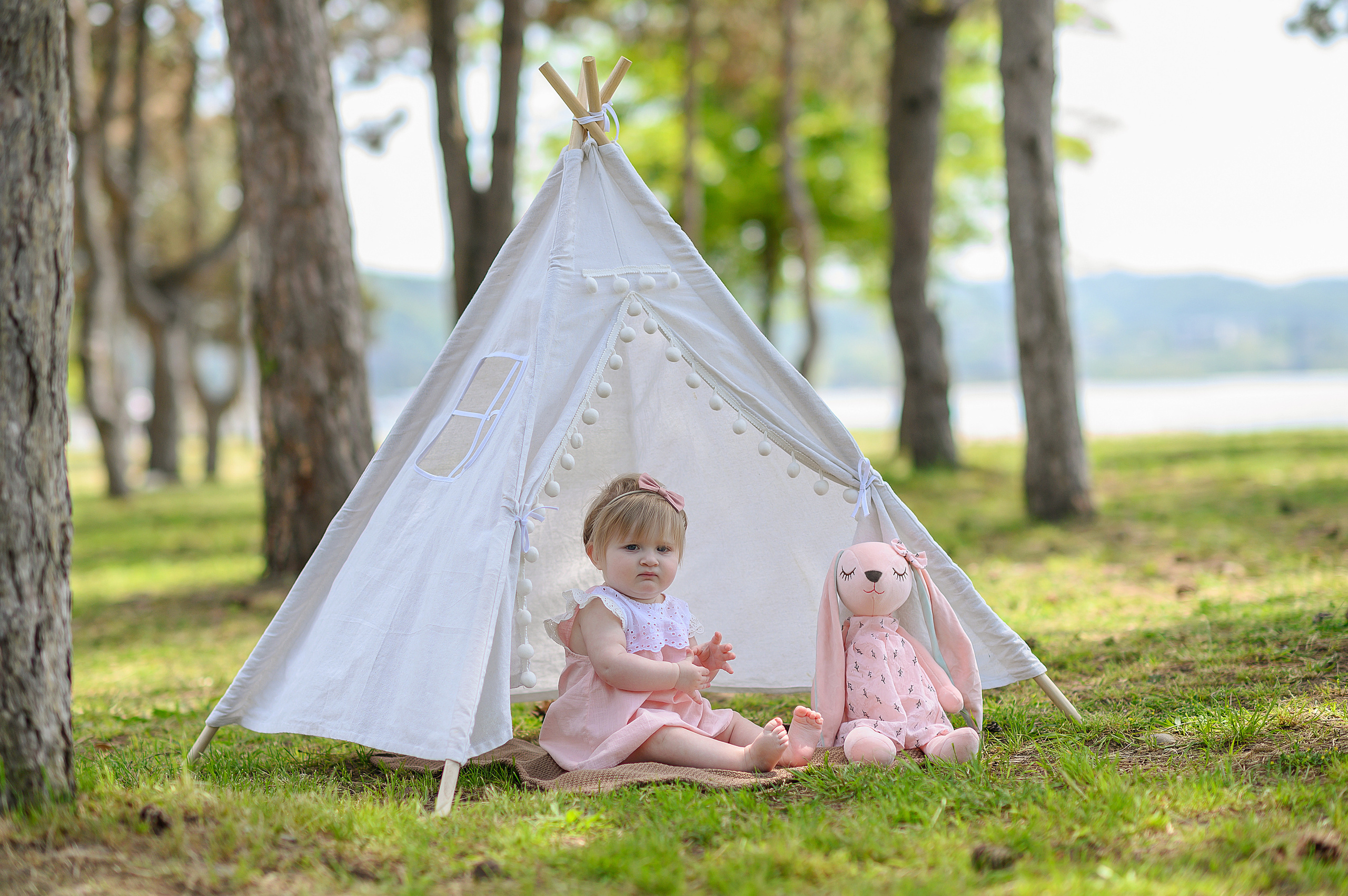 Инна 1 годик. Детский фотограф Абхазия