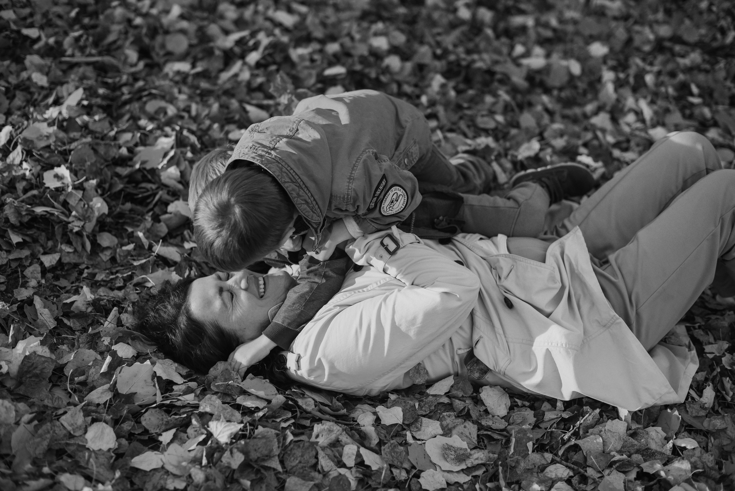 Ирина и ее мальчишки. Семейный фотограф в Красноярске