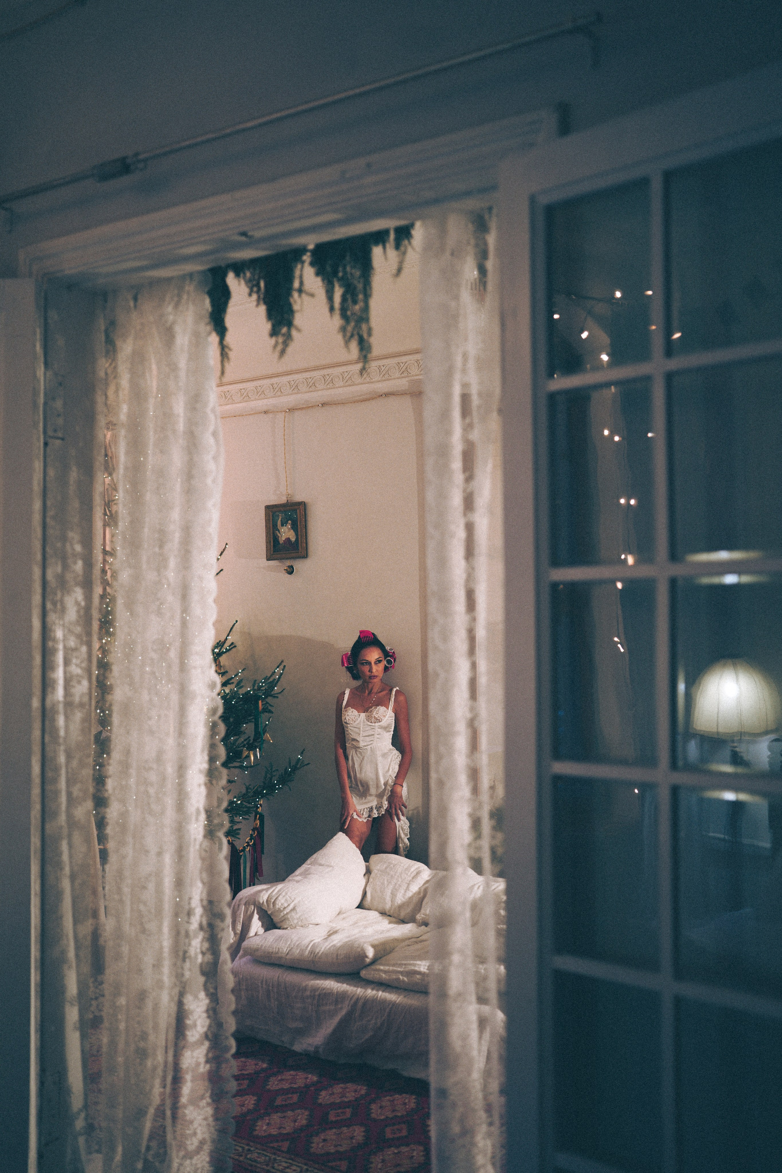 ФОТОСЕСИИЯ К НОВОМУ ГОДУ В АТМОСФЕРНОЙ СТУДИИВ ЦЕНТРЕ ПИТЕРАИ ВИНТАЖНЫЙ ОБРАЗ. Профессиональный фотограф, Санкт-Петербург — Виктория Богомолова