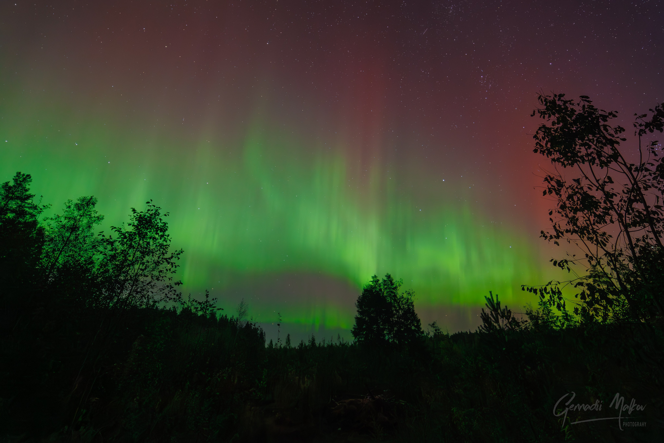 Северное сияние Aurora