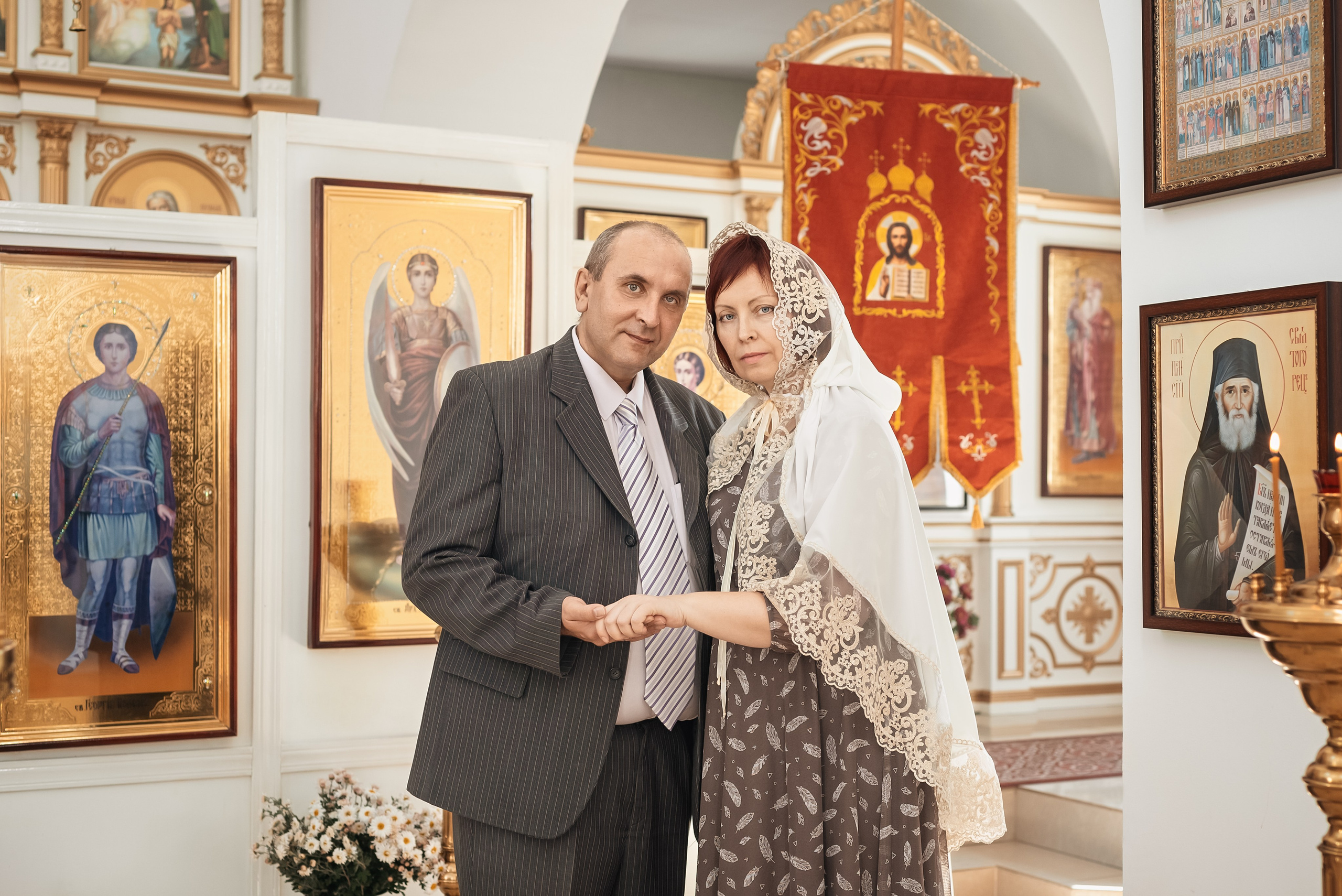 Венчание. С. Нежинка. Церковный фотограф на Таинство Крещения и Венчания в Оренбурге и Оренбургской области Екатерина Белкина
