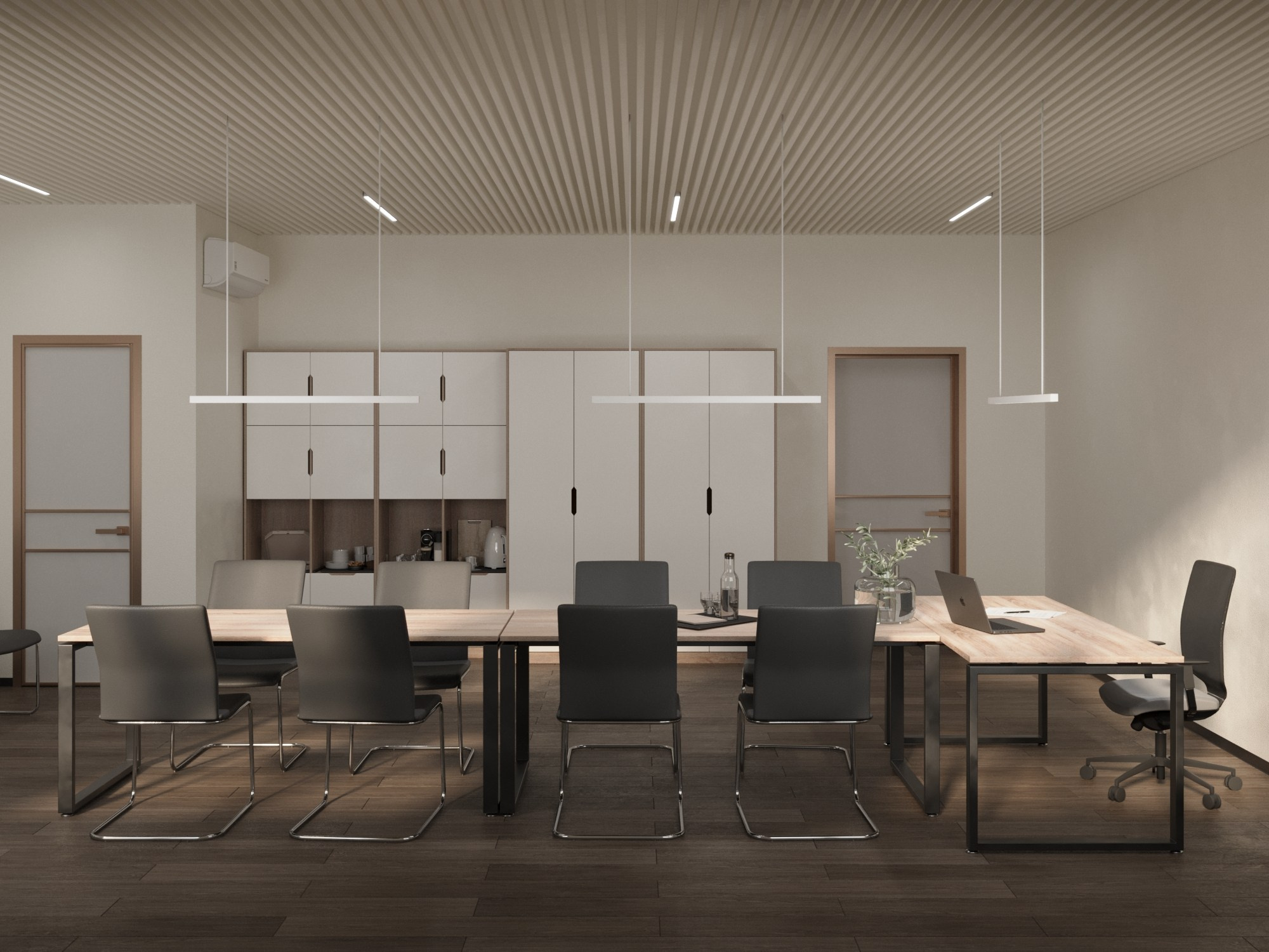 Кабинет для совещаний. 3D-дизайнер Кристина Пуляевская