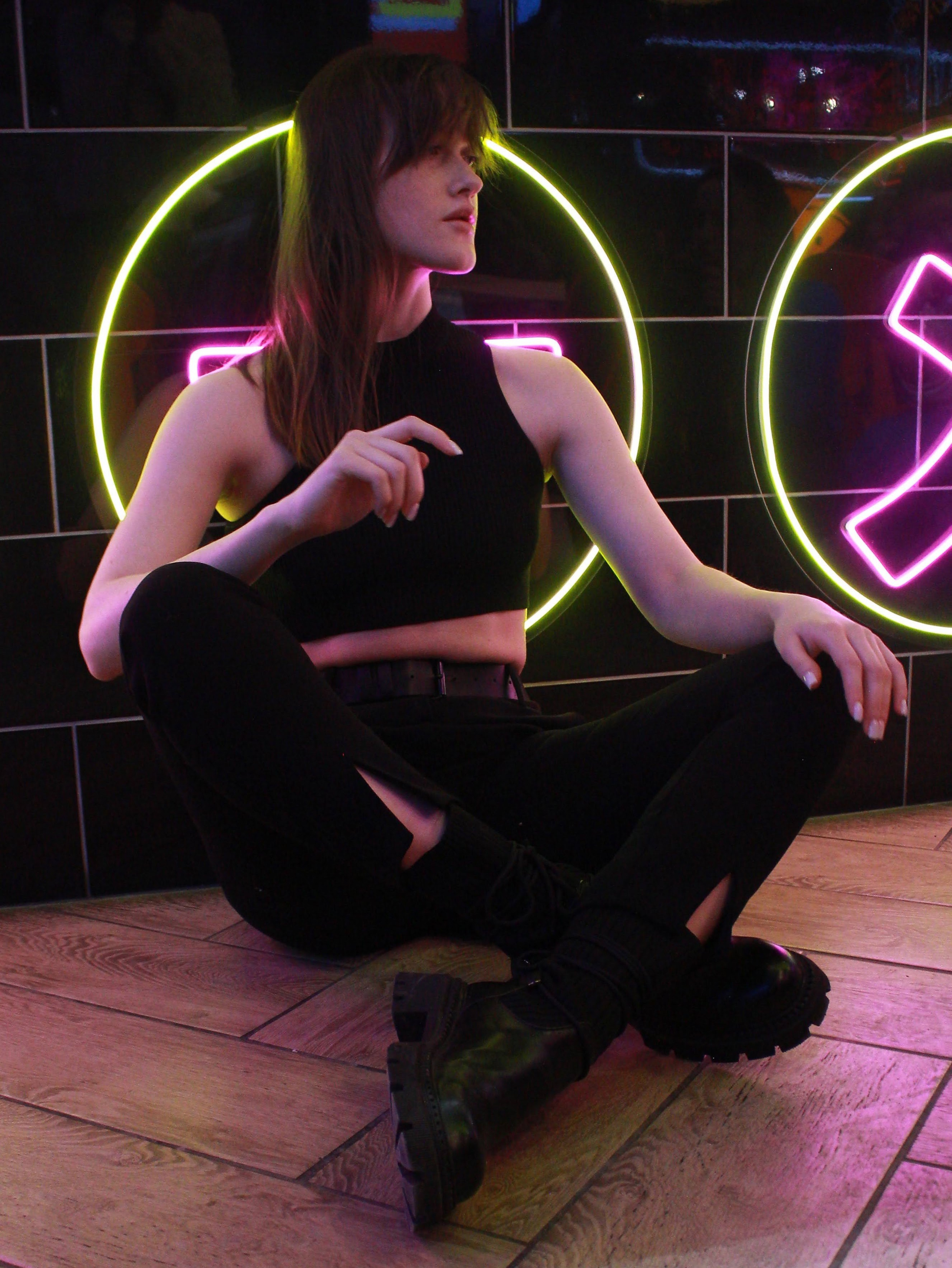 Ирина на локациях в «Lavanda» и «Marimoto». Фотограф Екатерина Козловская