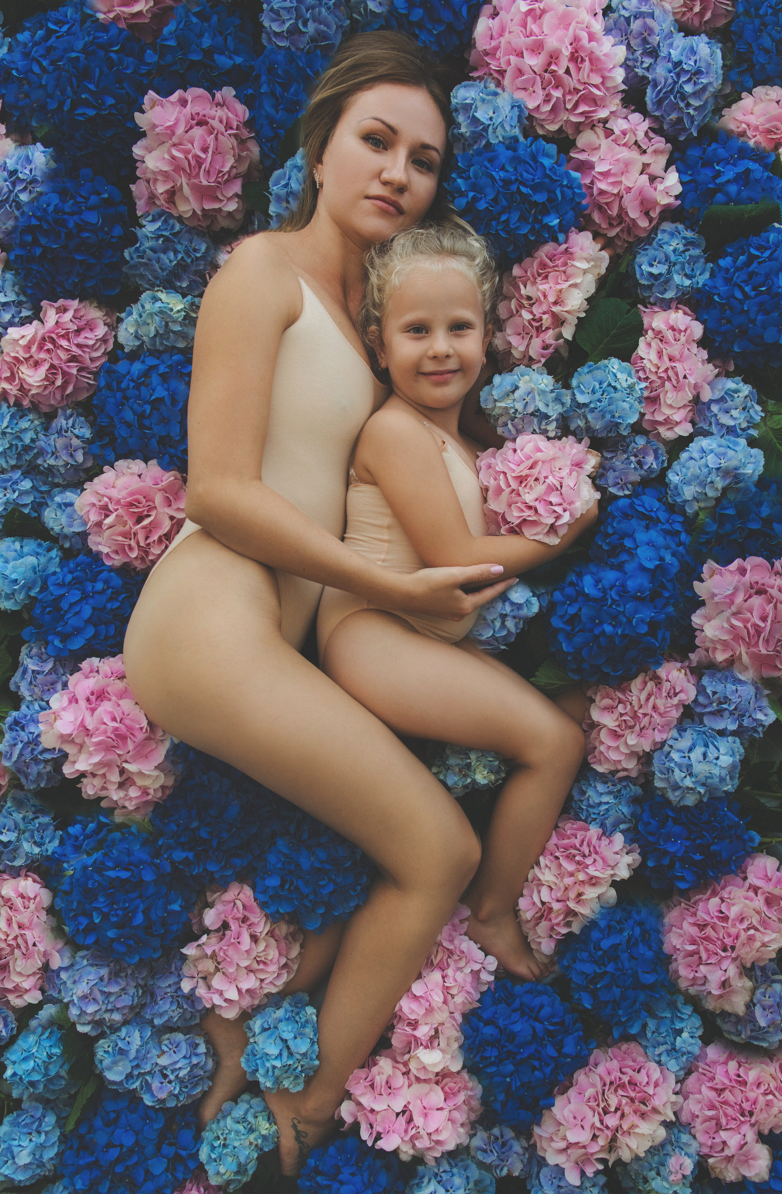 Гортензии. Фотограф новорожденных и детей в Барнауле — Екатерина Шапкина