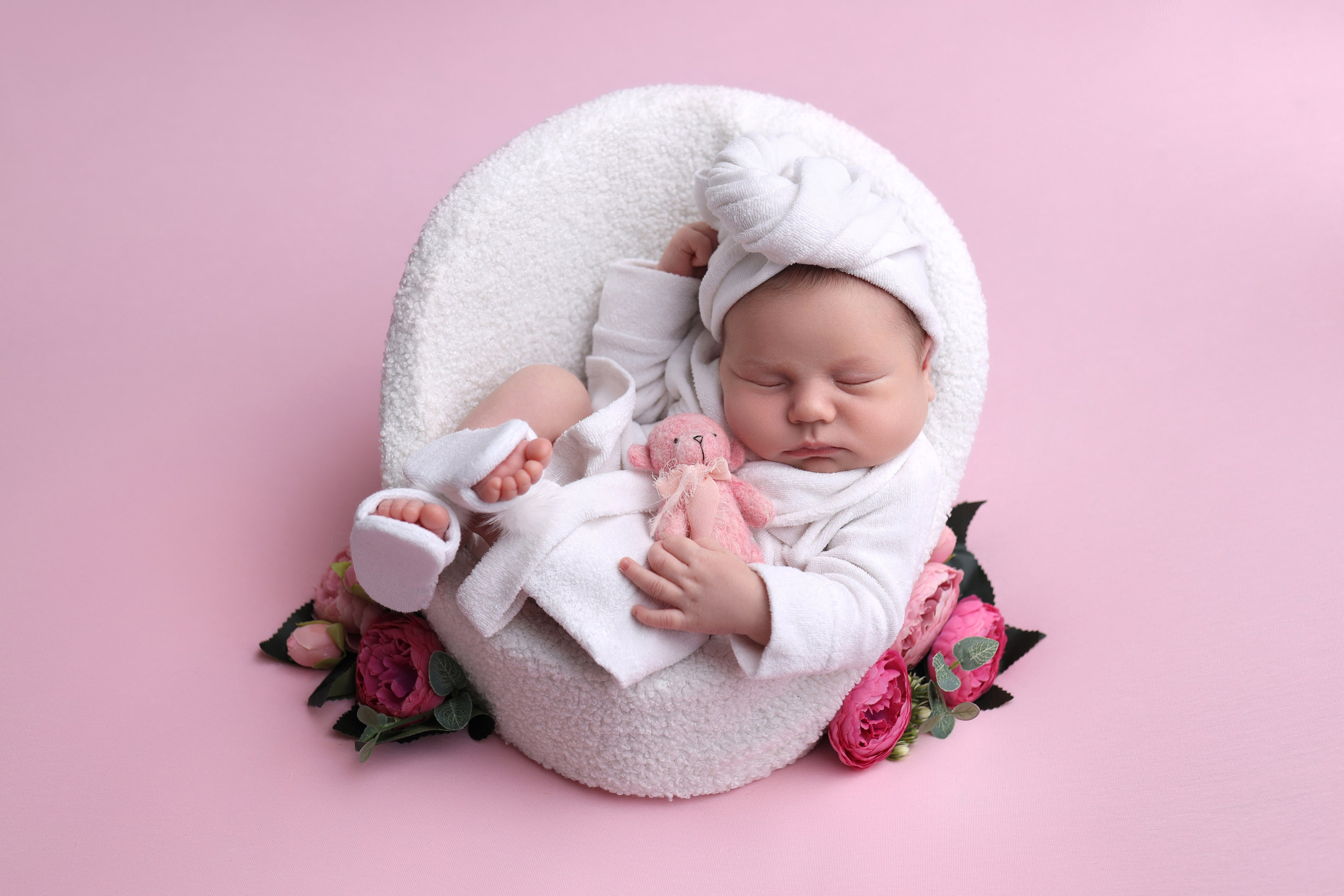 Newborn девочки. Фотограф новорожденных Модяева Ирина