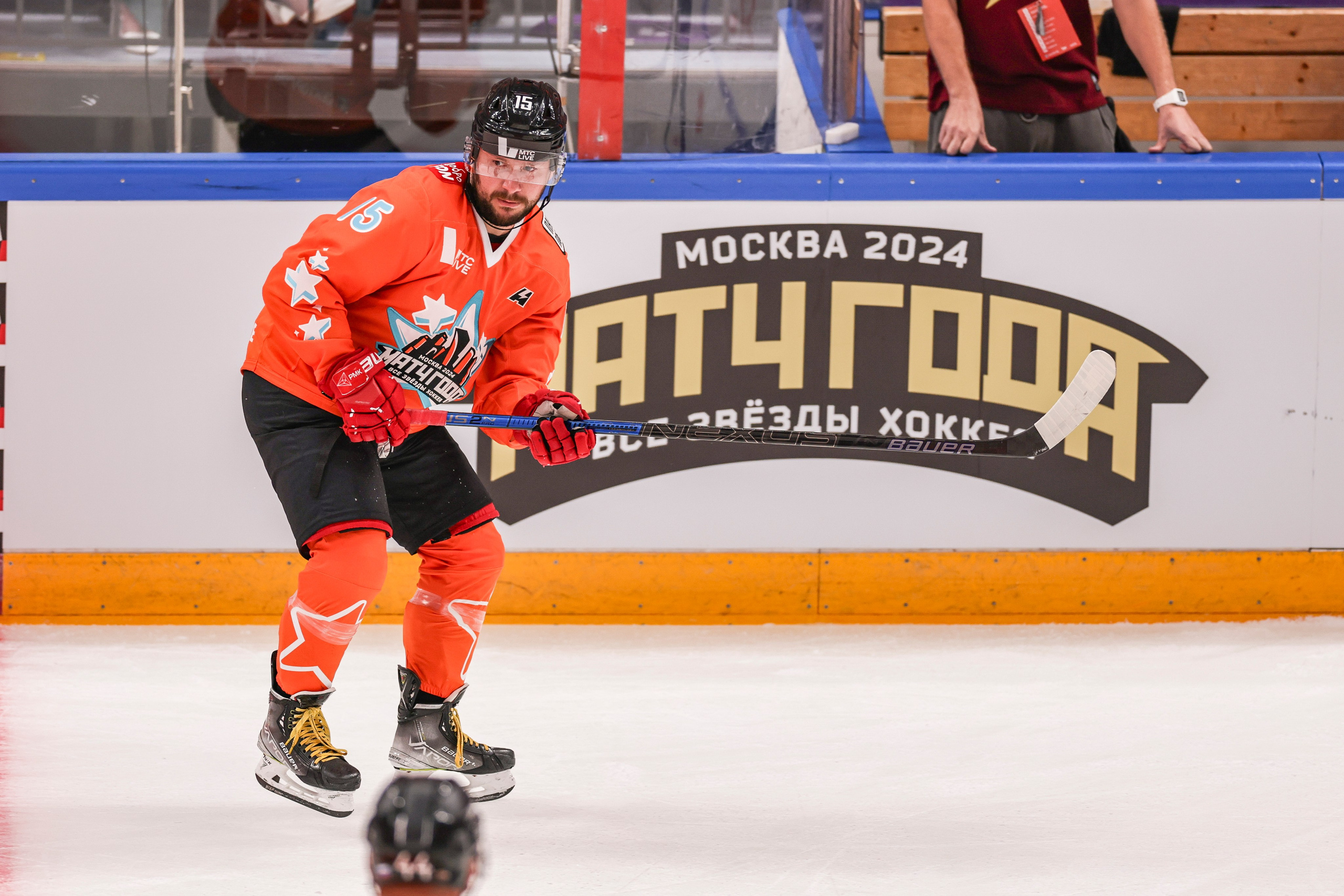 Матч года 2024: Игроки НХЛ против Игроков КХЛ. Спортивный репортажный фотограф Казань Нафис Сиразетдинов