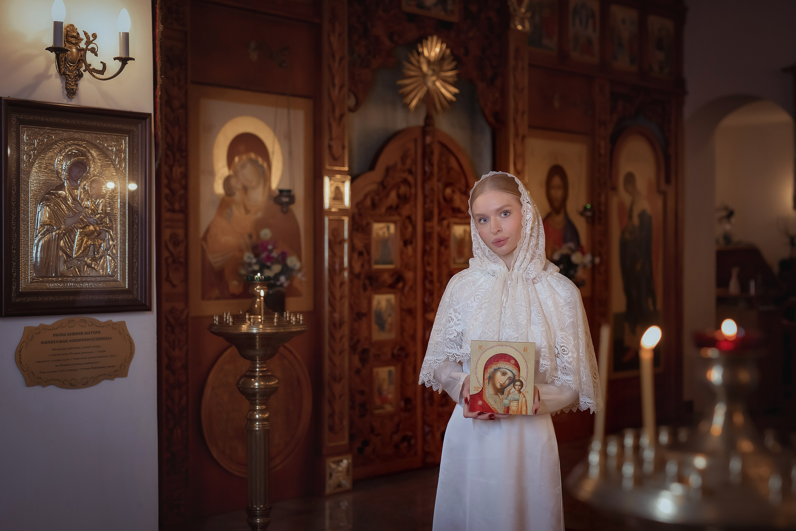 Венчание Дарьи и Семёна Храм Дмитрия Донского. Фотограф на крещение и венчание