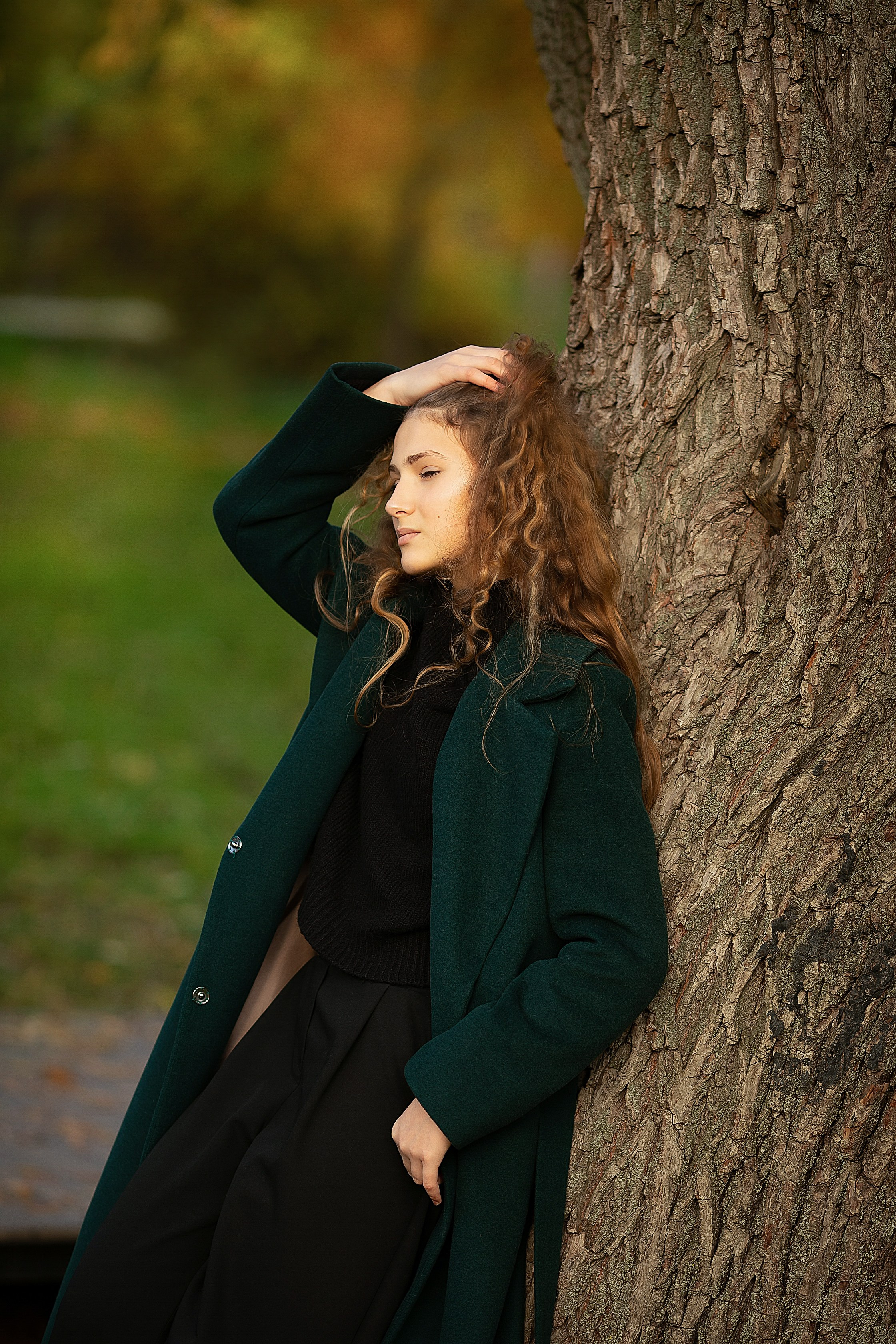 Осенняя гармония: Лиза и природа. Главная