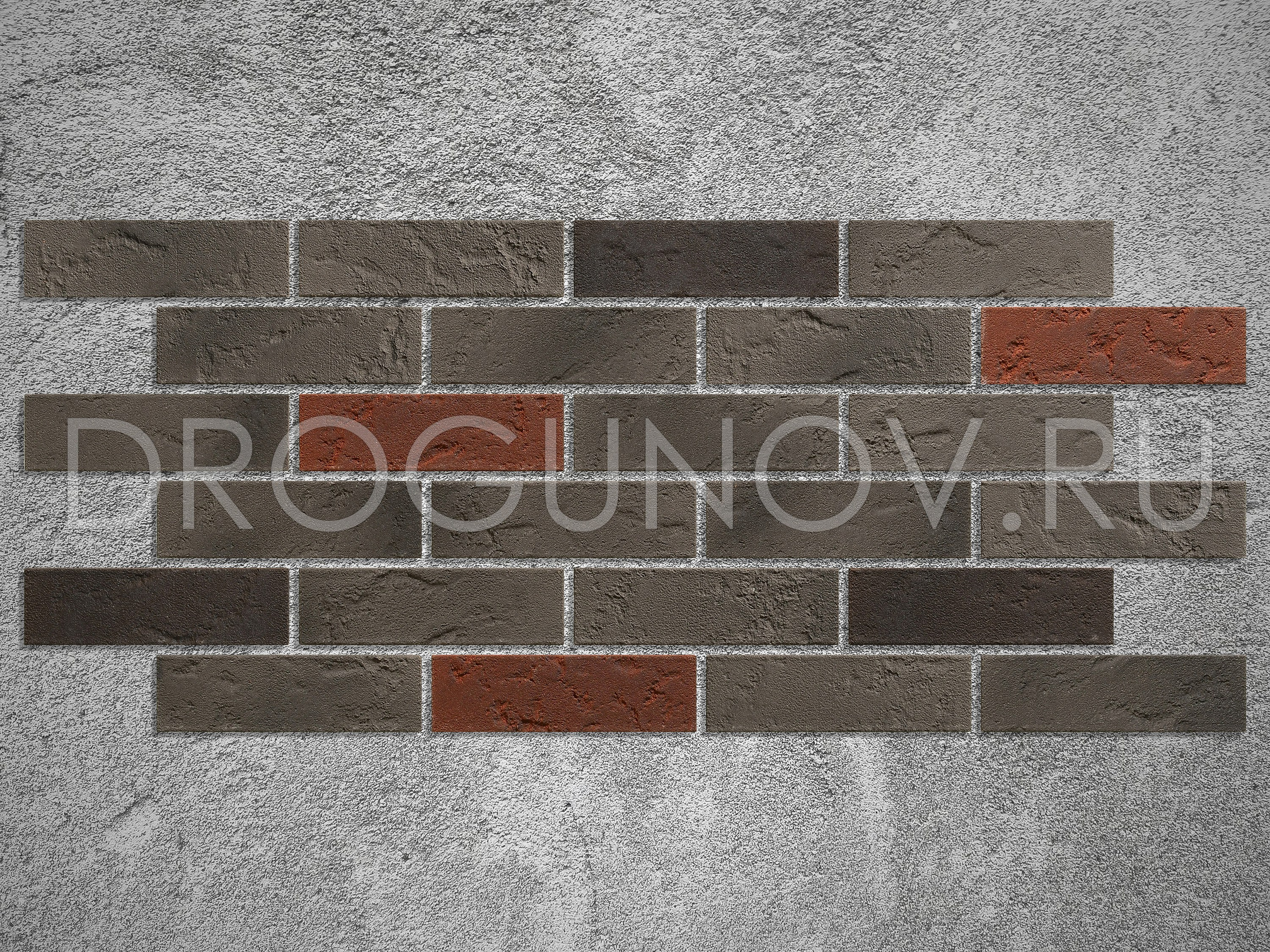 Съемка кирпичной кладки для магазина