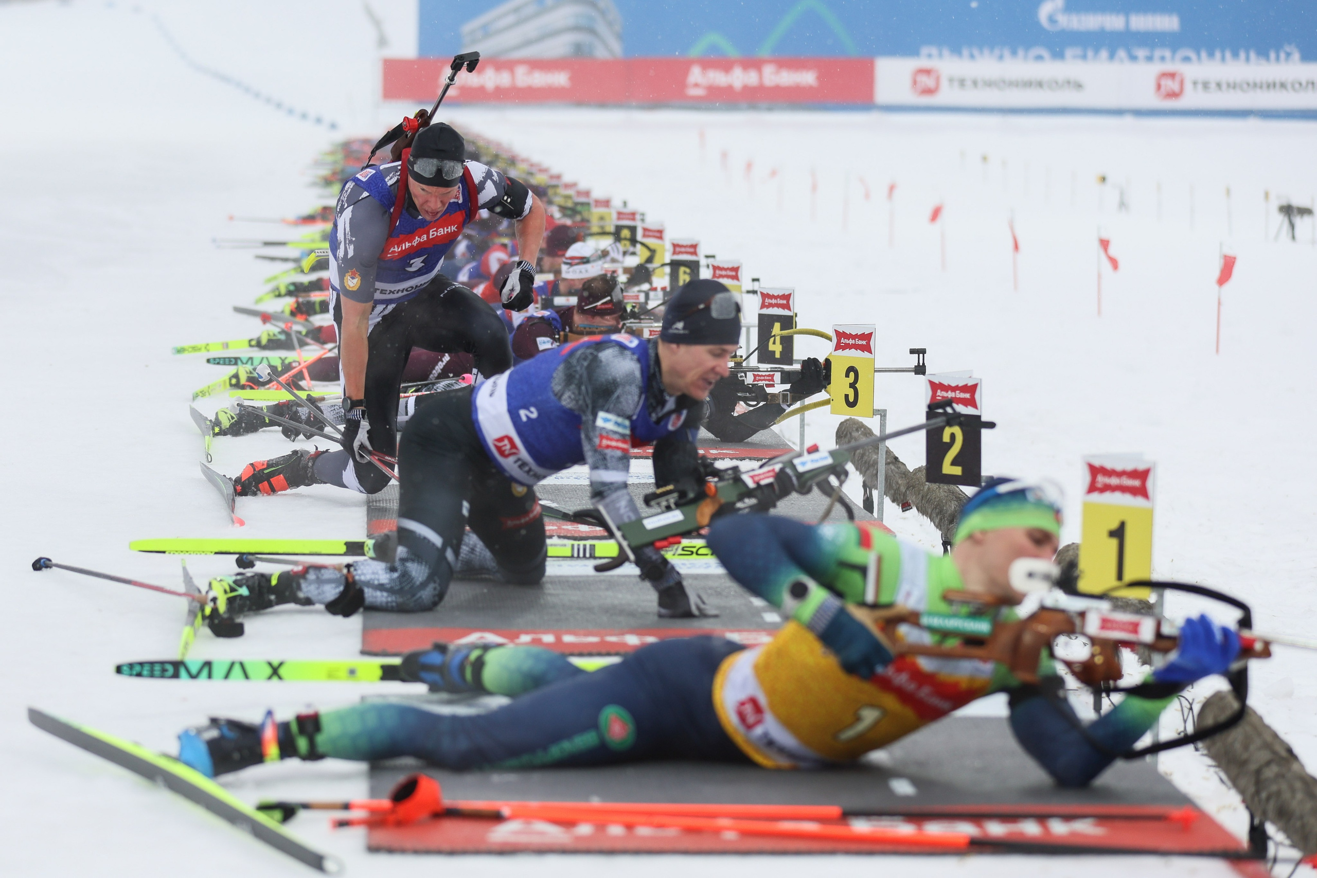 Масстарт Мужчины Биатлон