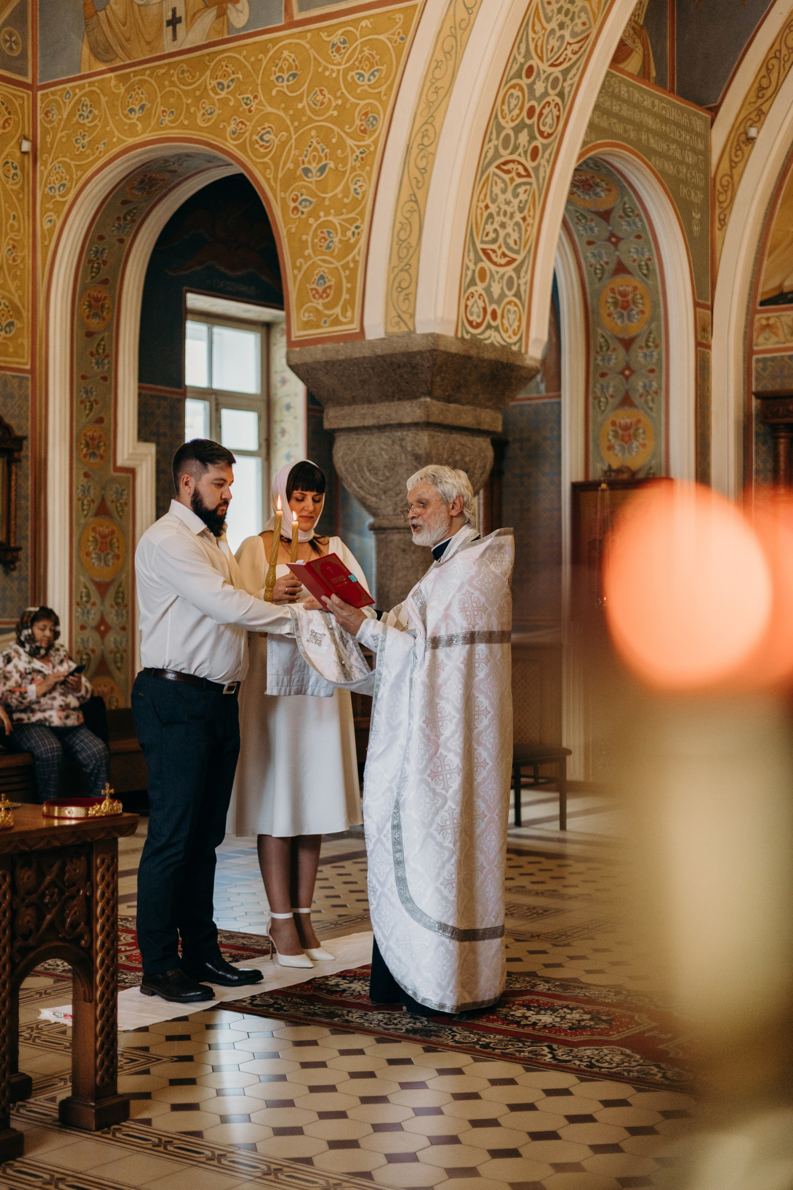 Венчание Храм-Иоанна Предтечи. Фотограф свадебный семейный в Красноярске Шукшина Наталья