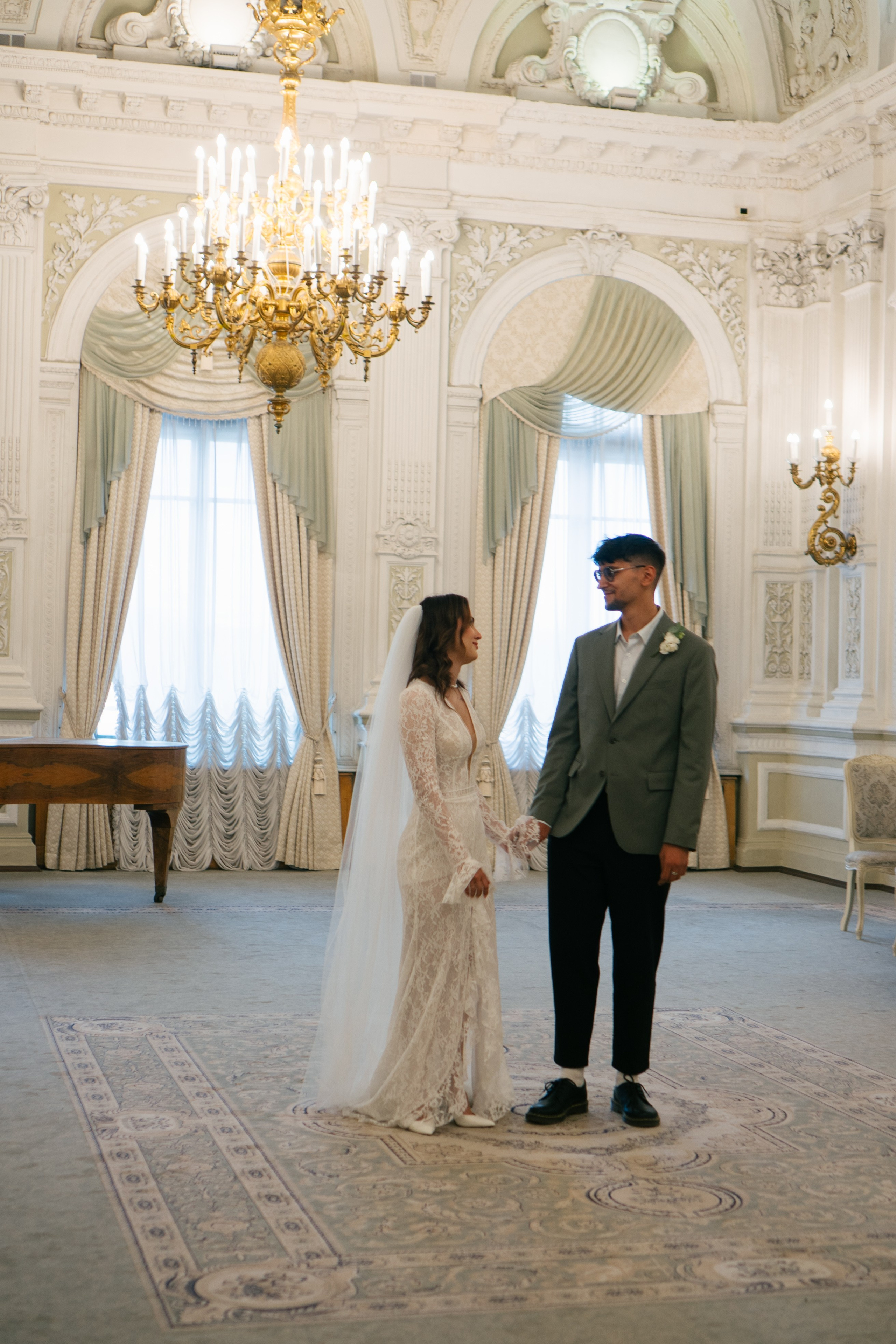 СВАДЕБНАЯ СЬЕМКА В ПЕРВОМ ДВОРЦЕ БРАКОСОЧЕТАНИЯ. Профессиональный фотограф, Санкт-Петербург — Виктория Богомолова