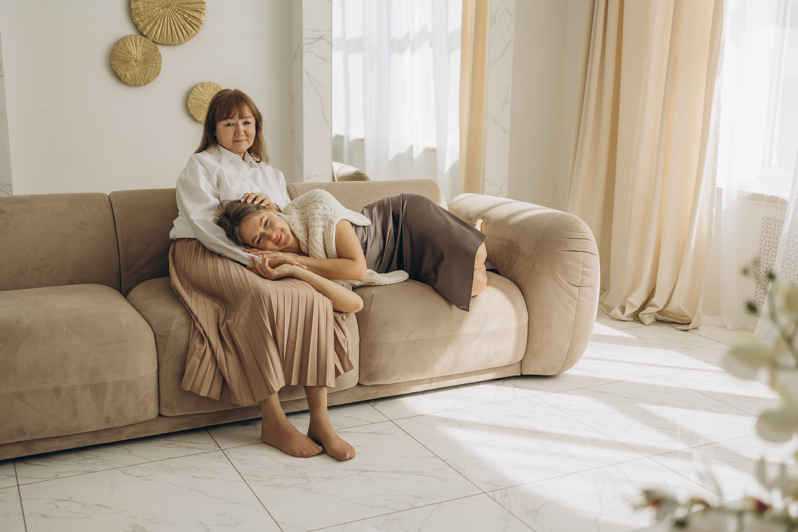 Мама и дочь. Семейный фотограф в Москве Виктория Ястребинская