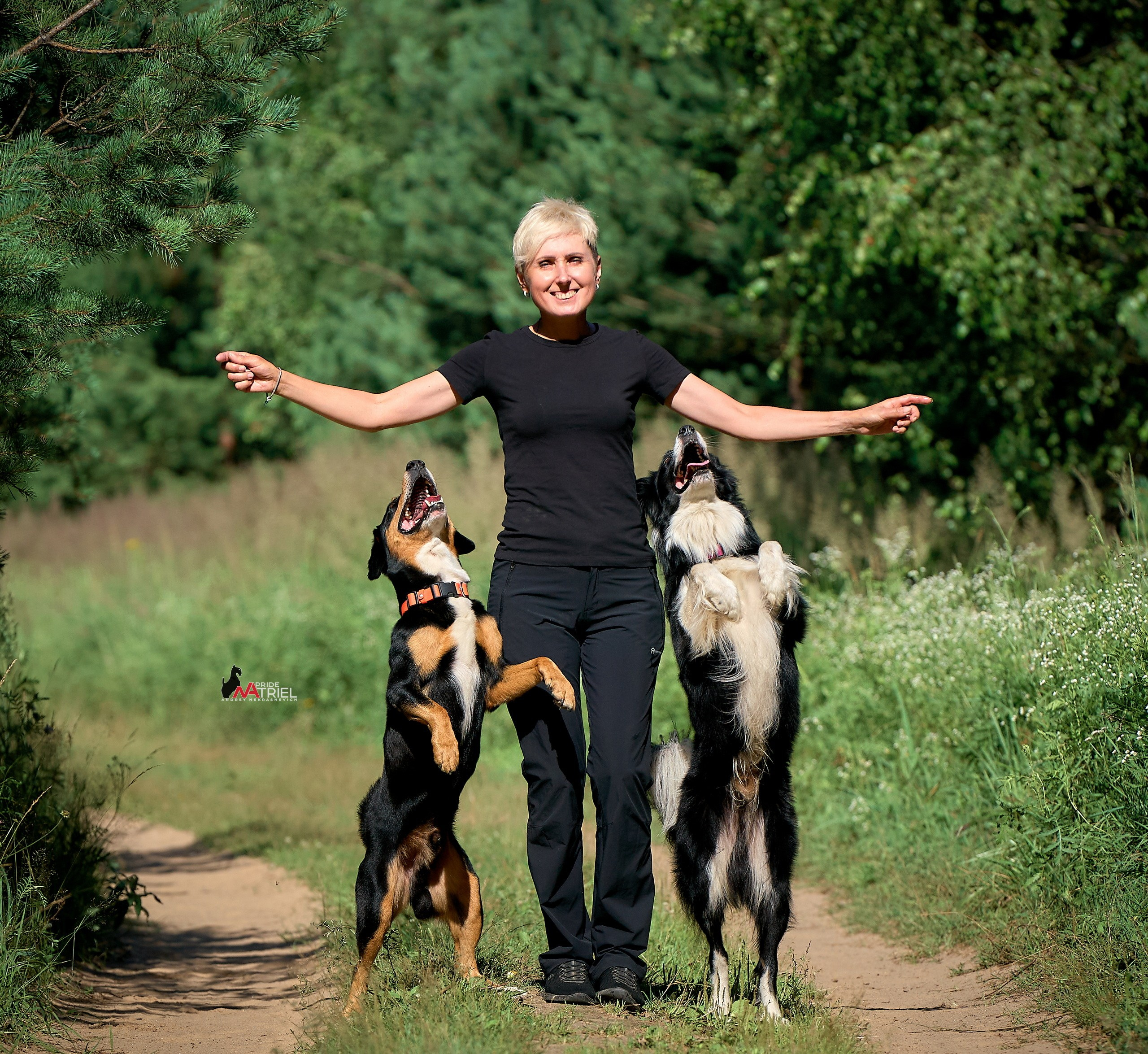 Обидиенс и танцы с собаками — галерея NATRIEL