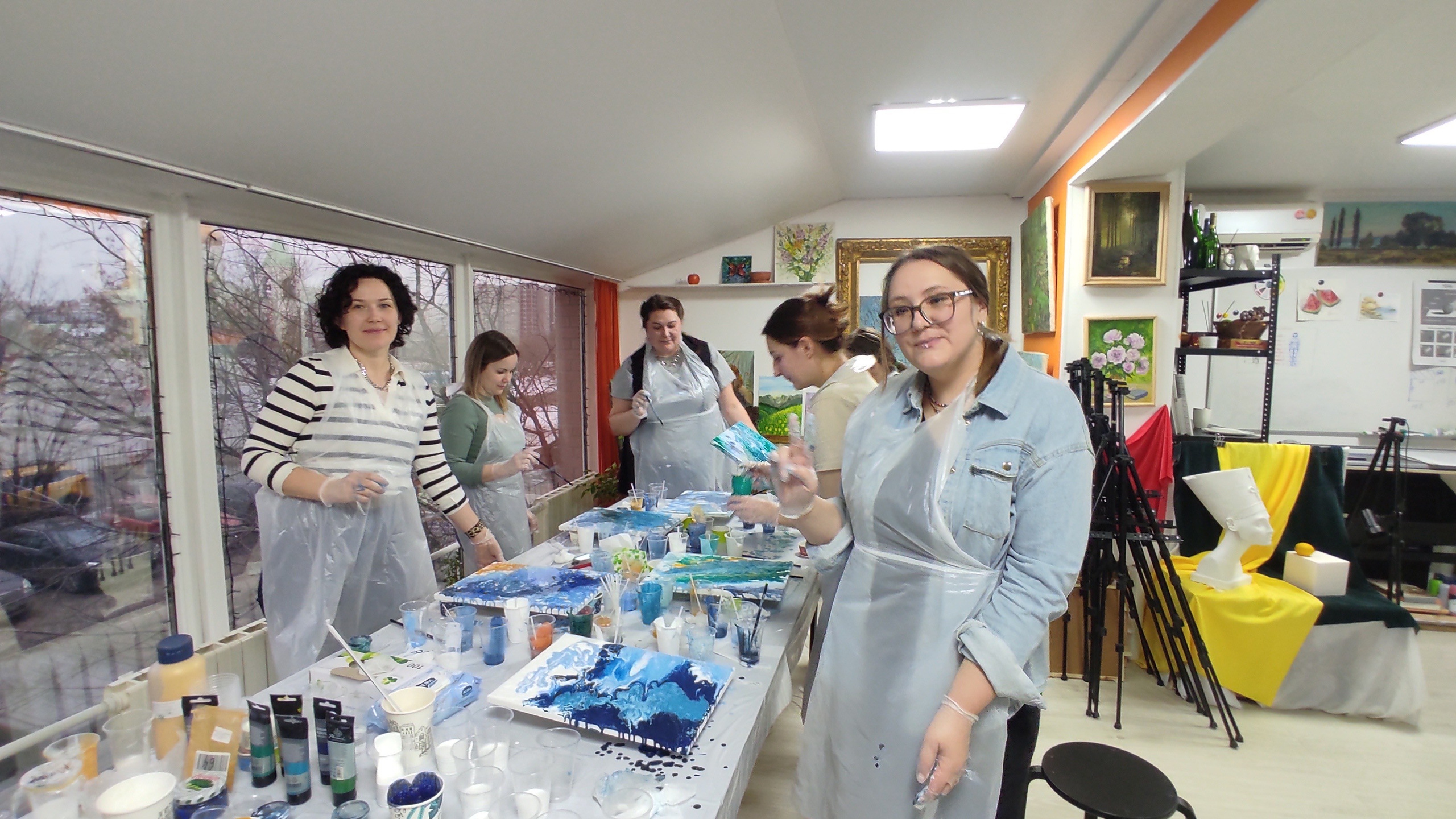 Арт-вечеринки. Арт-вечеринки и мастер-классы в Москве для взрослых и детей
