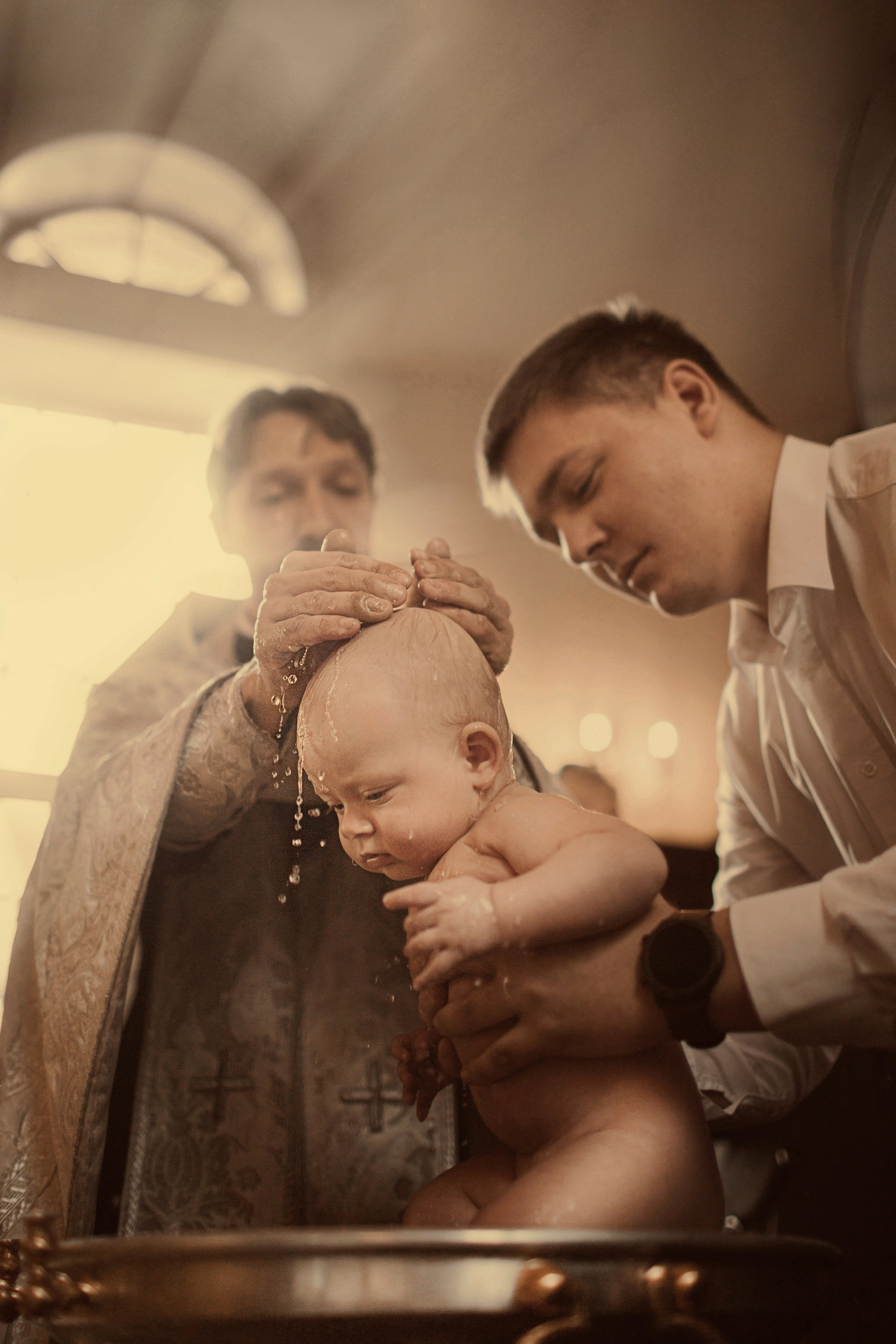 Таинство крещения. Фотограф Наталья Яковлева, Санкт-Петербург. Семьи, ньюборн, крещения